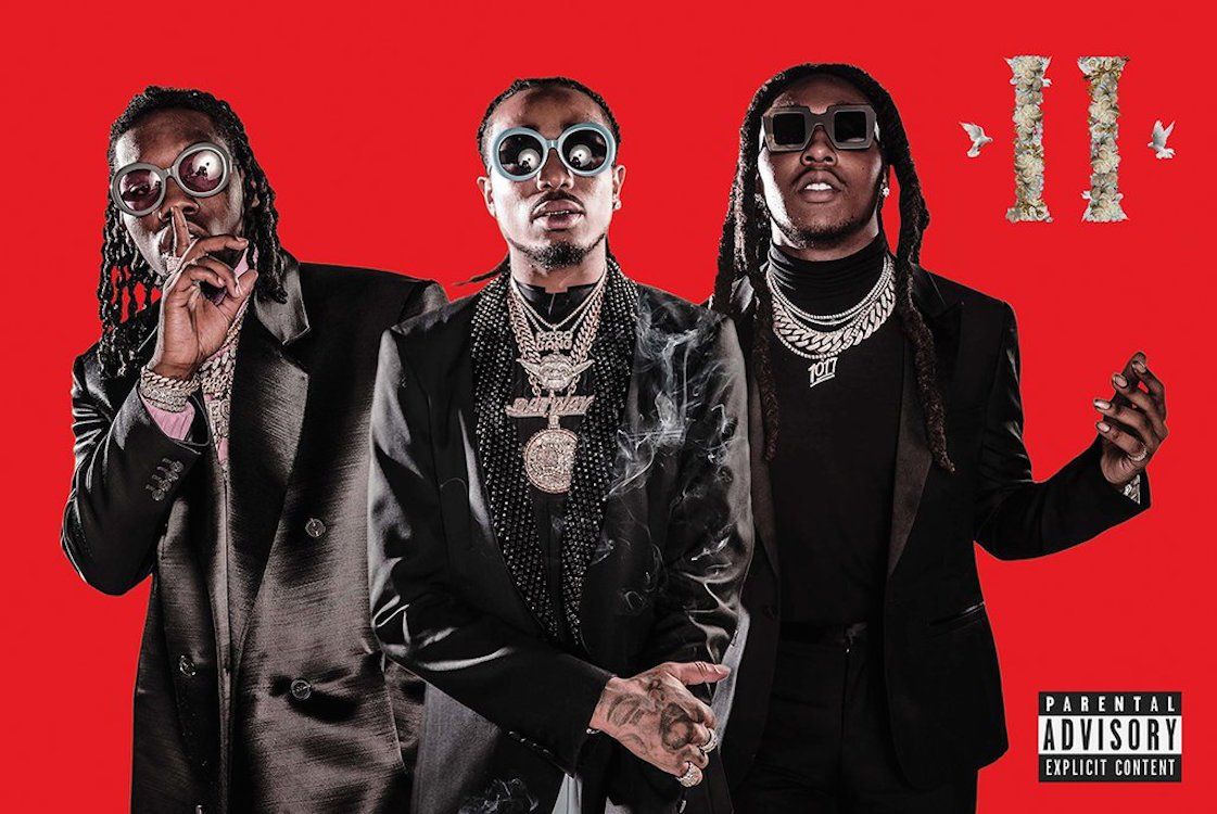 Poster Migos Culture II rosso, 1121x750 HD, iMac