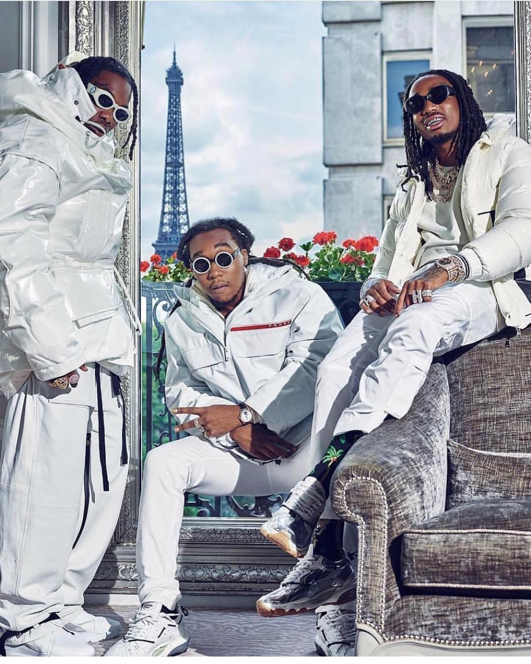 Migos a Parigi, 1080x1350 Verticale, Mobile