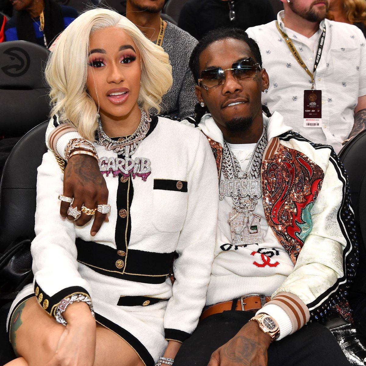 Cardi B e Offset evento, 1200x1200 HD, Desktop