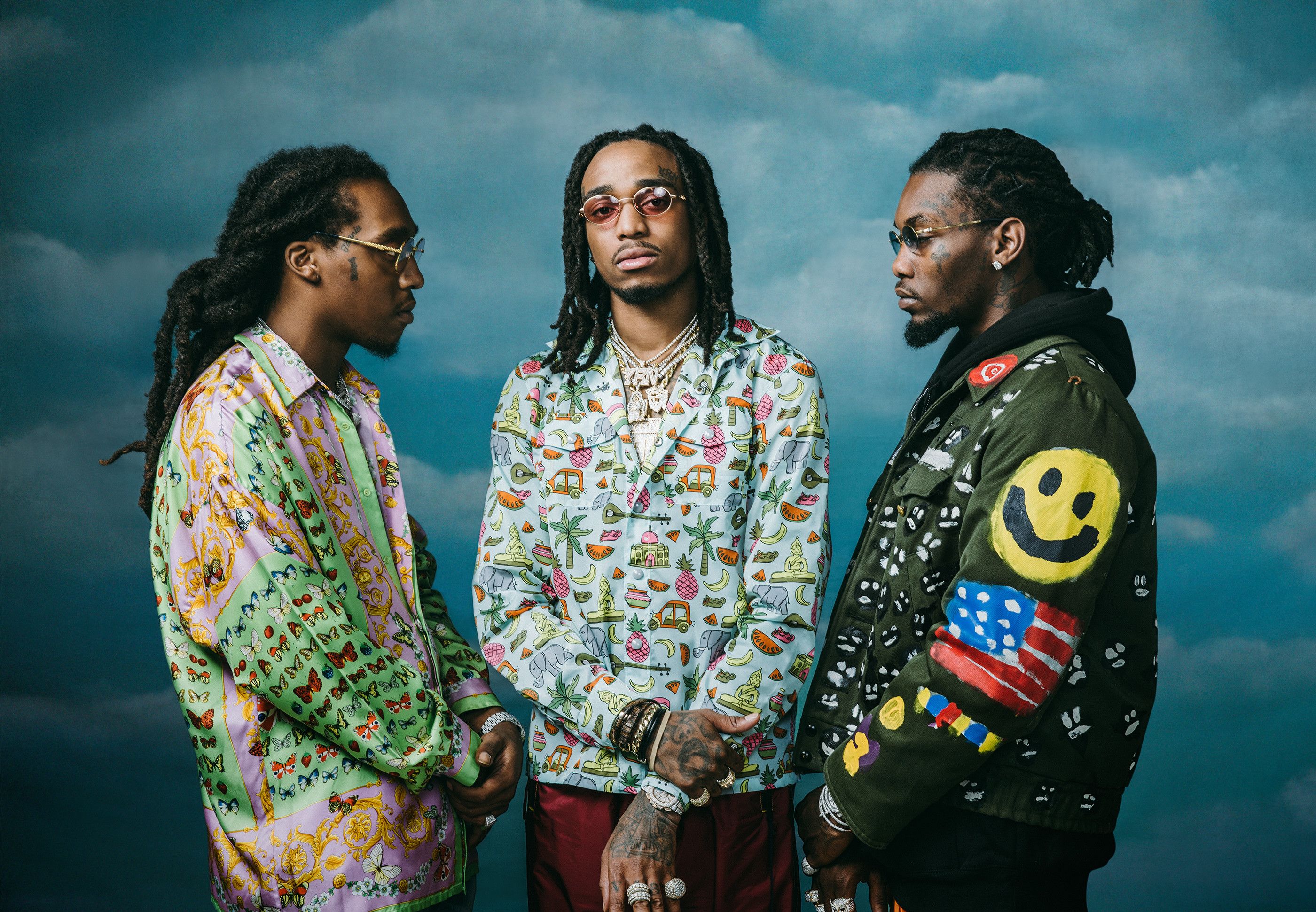 Migos gruppo rap tre membri, 2800x1941 2K, Laptop