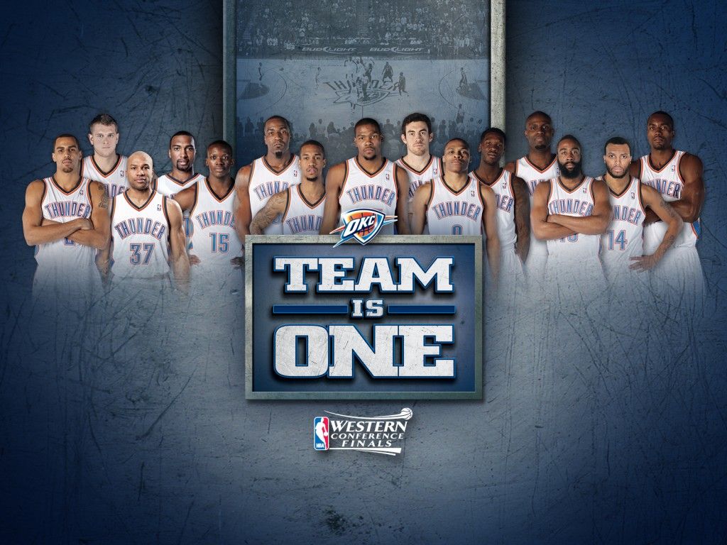 OKC Thunder squadra basket, 1024x768 HD, PC