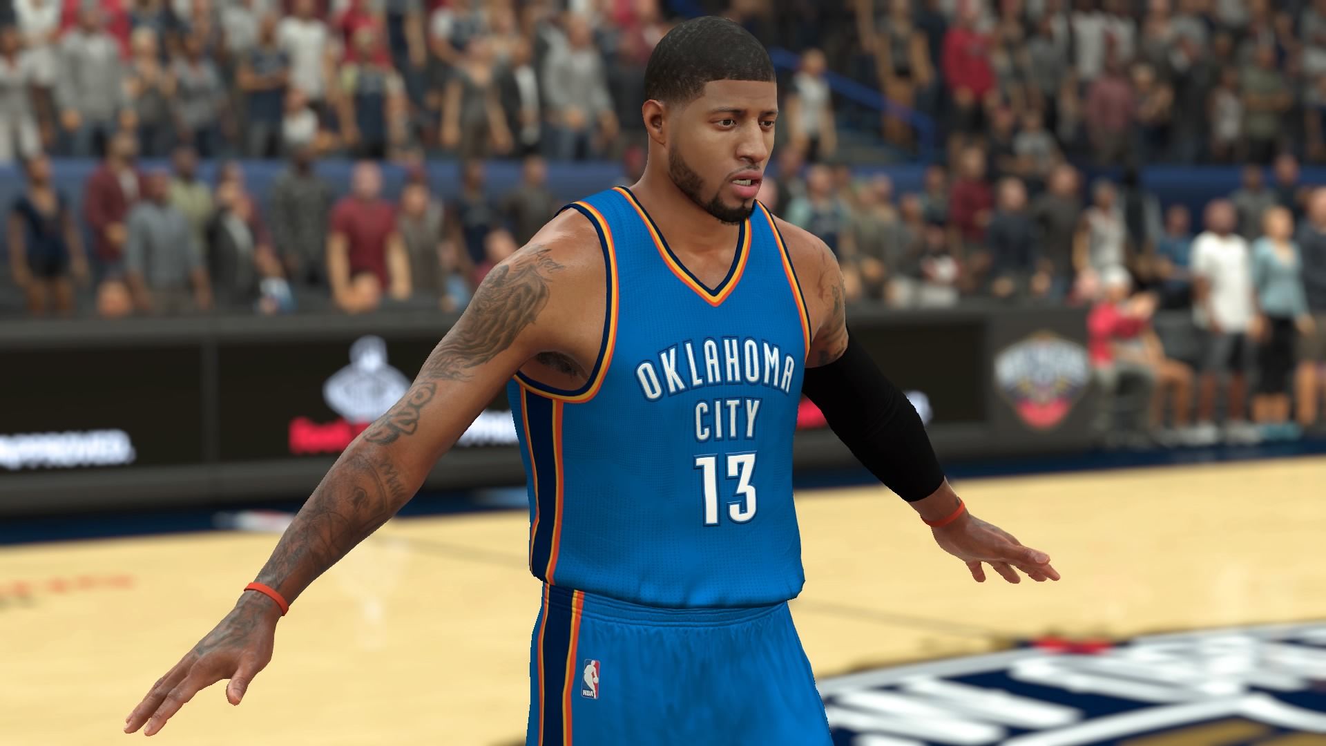 Paul George Oklahoma City Thunder, 1920x1080 Full HD, PC Desktop