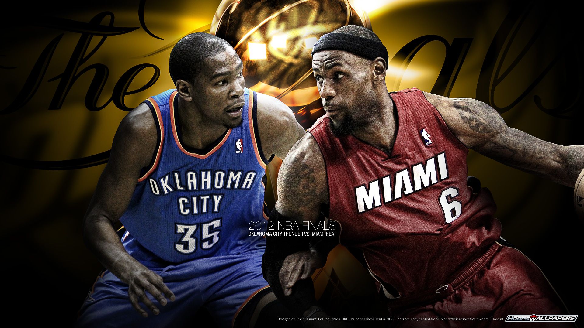Giocatori NBA Thunder Heat, 1920x1080 Full HD, PC
