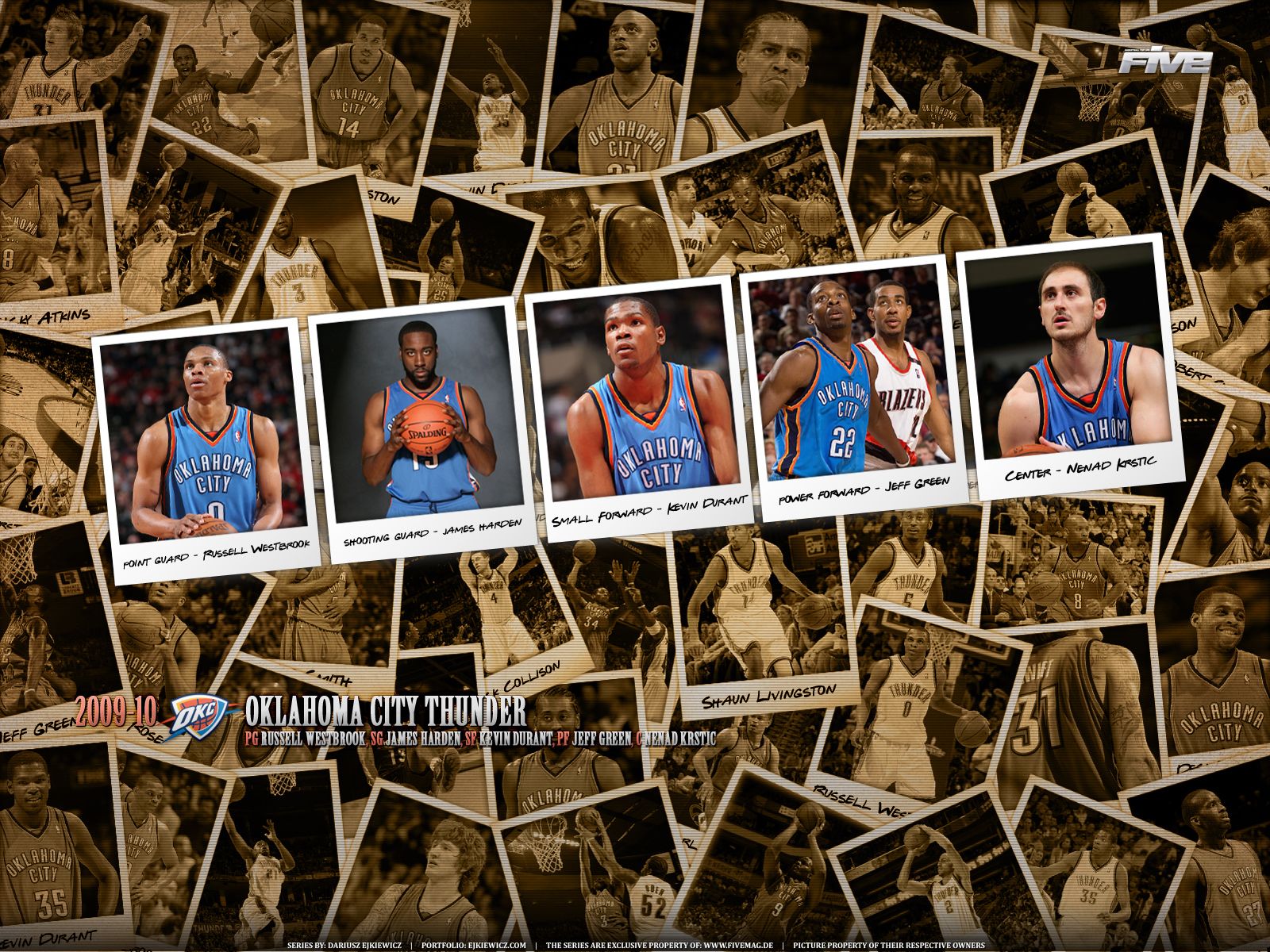 Giocatori OKC Thunder NBA, 1600x1200 HD Ready, Acer Nitro