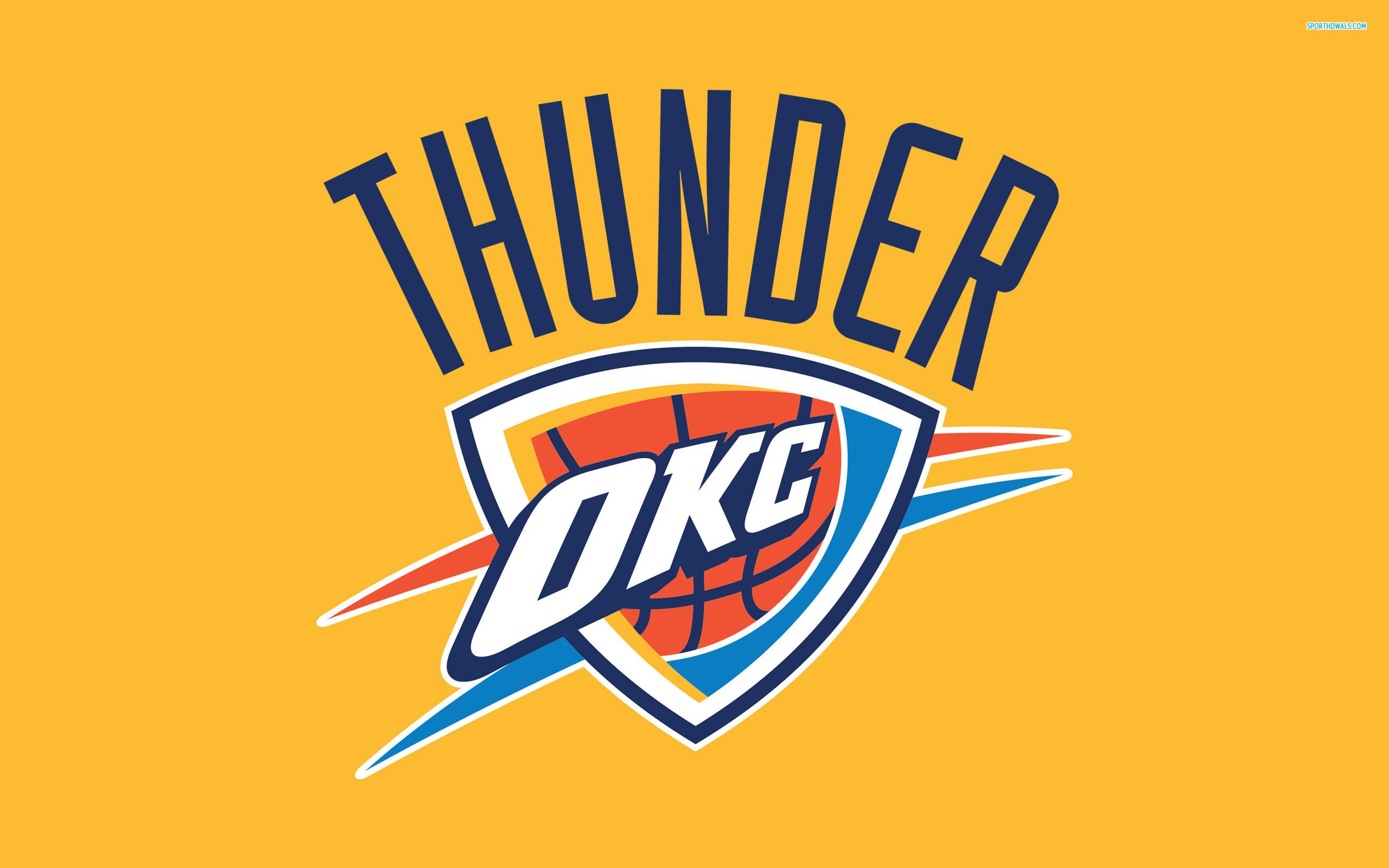 Logo OKC Thunder, 2560x1600 2K, PC