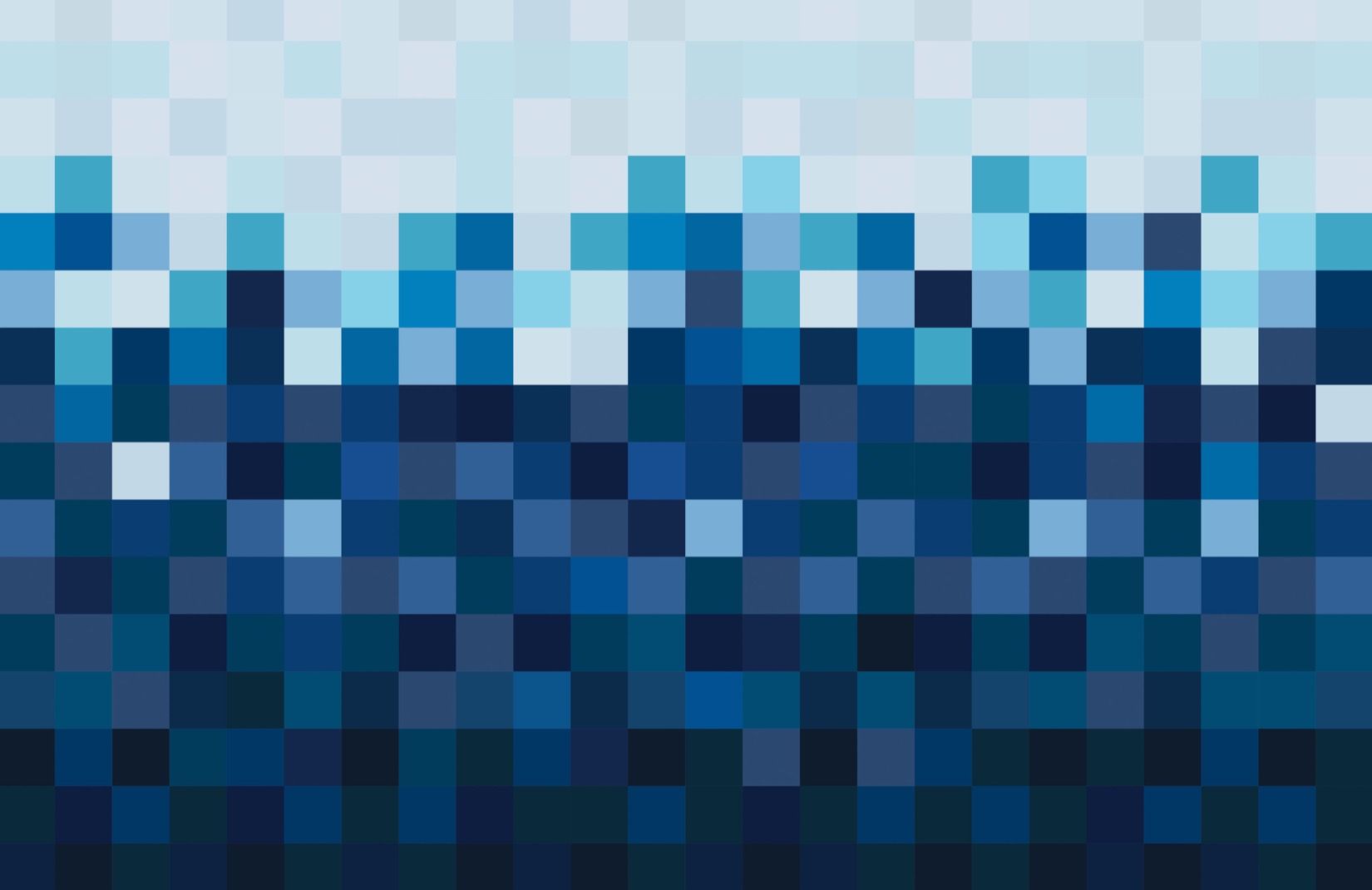Pixel sfumati blu ombré, 1650x1070 HD, PC