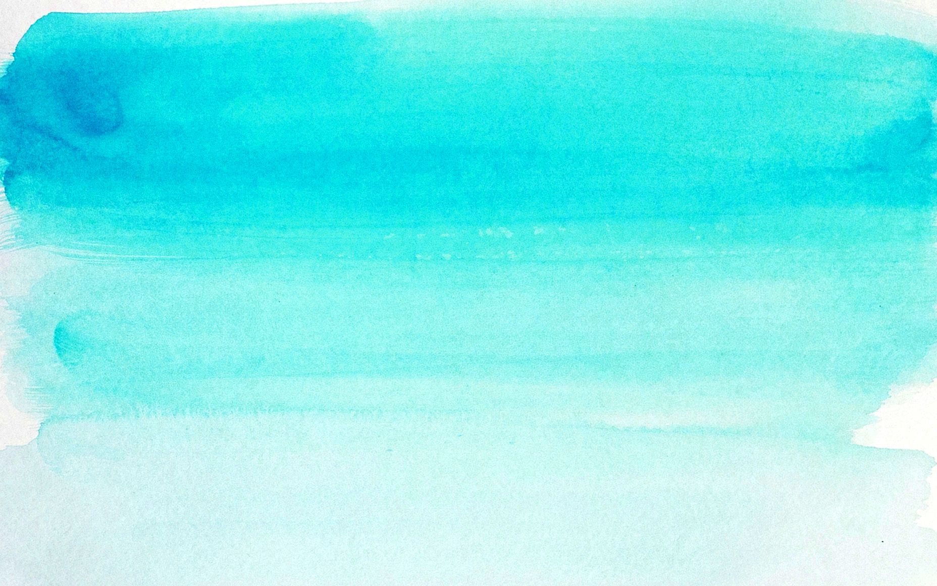 Sfondo acquerello ombré blu turchese, 1856x1161 HD, Laptop
