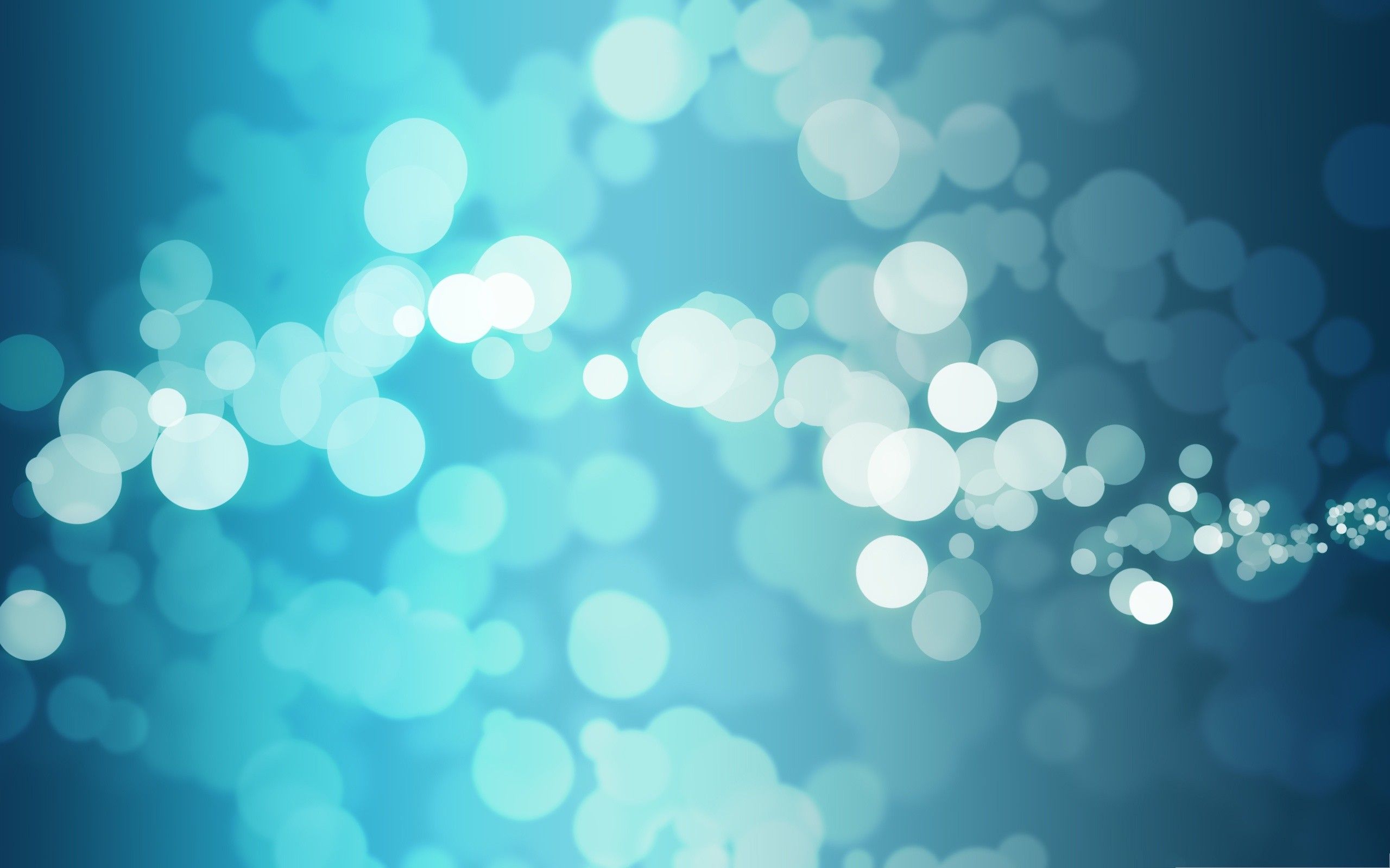 Sfondo bokeh sfumato blu, 2560x1600 WQXGA, MacBook Pro