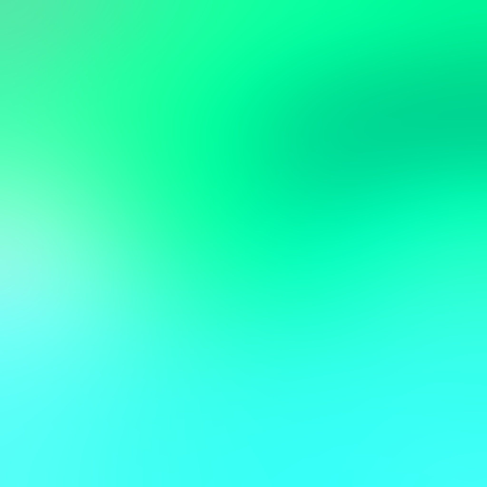 Gradiente verde acqua tinta unita, 2048x2048 alta risoluzione, PC