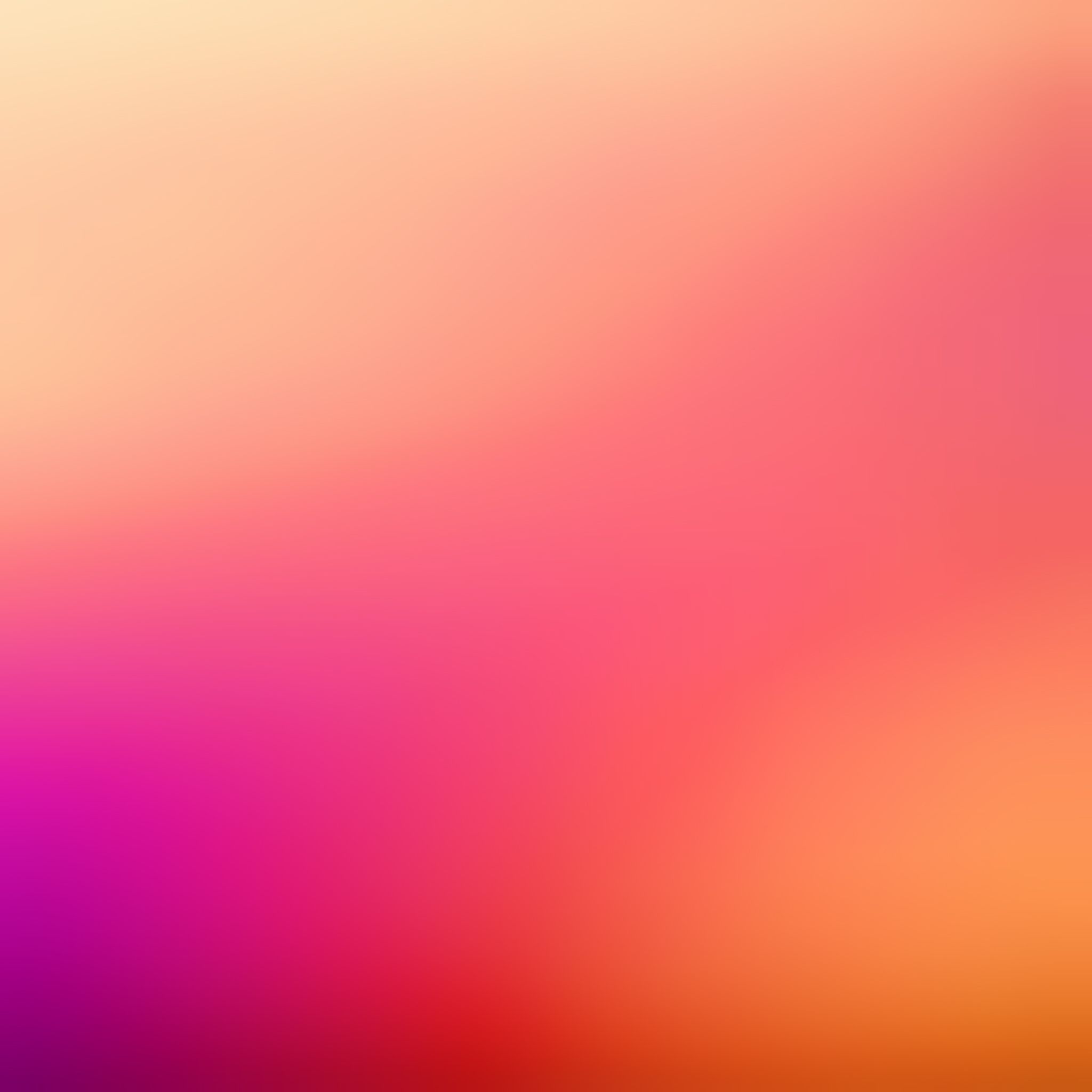 Gradiente ombré rosa arancione, 2048x2048 alta risoluzione, iPad Air