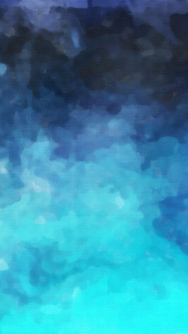 Sfumatura ombré blu turchese, 750x1334 Verticale, iPad