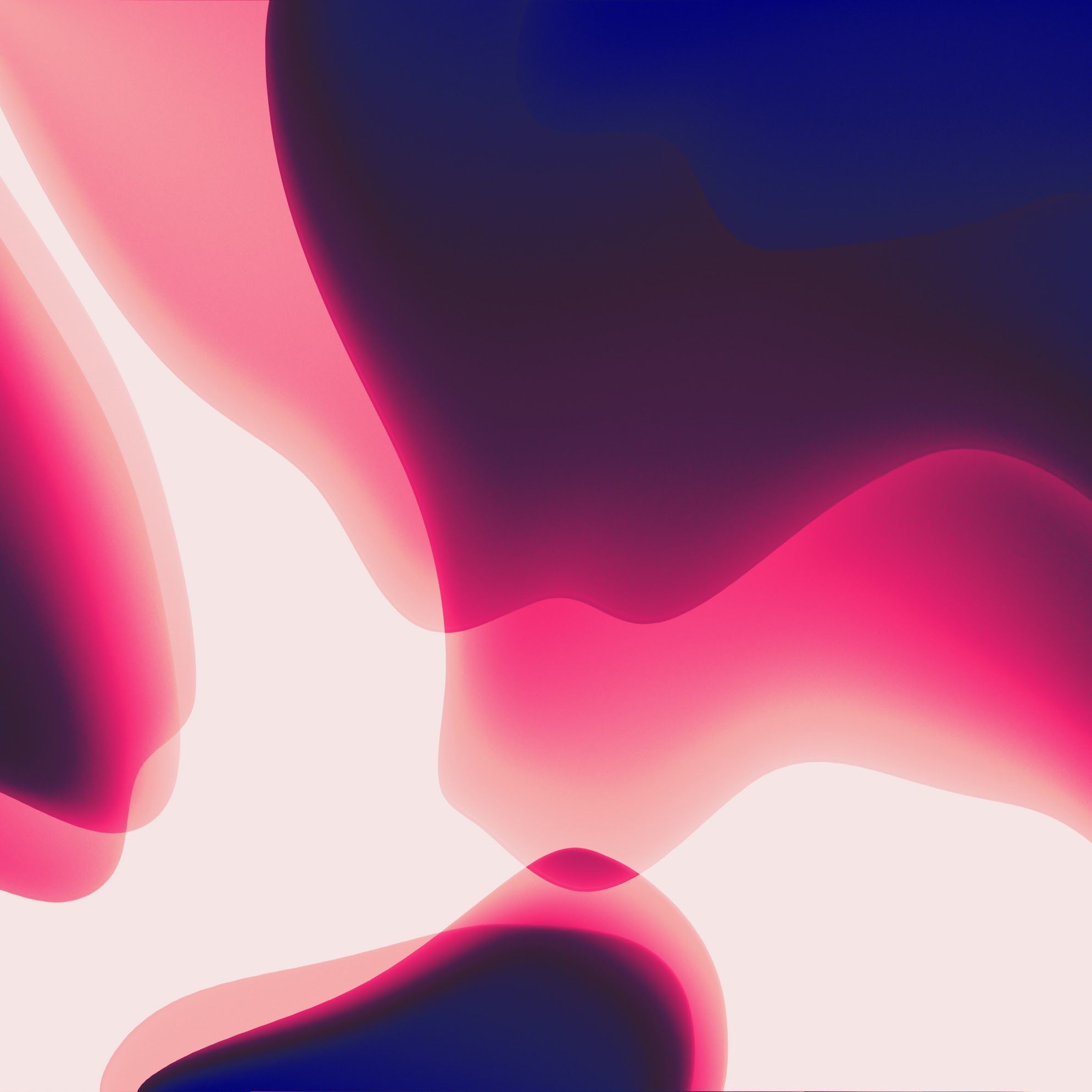 Sfumature astratte rosa e blu, 1988x1988 Full HD+ WUXGA, iPad Pro