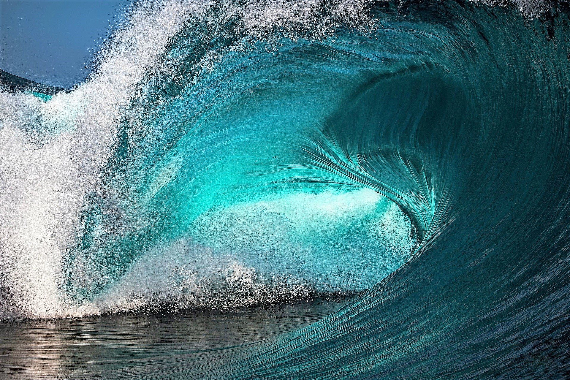 Onda oceanica gigante turchese, 1920x1280 Full HD+ WUXGA, Laptop