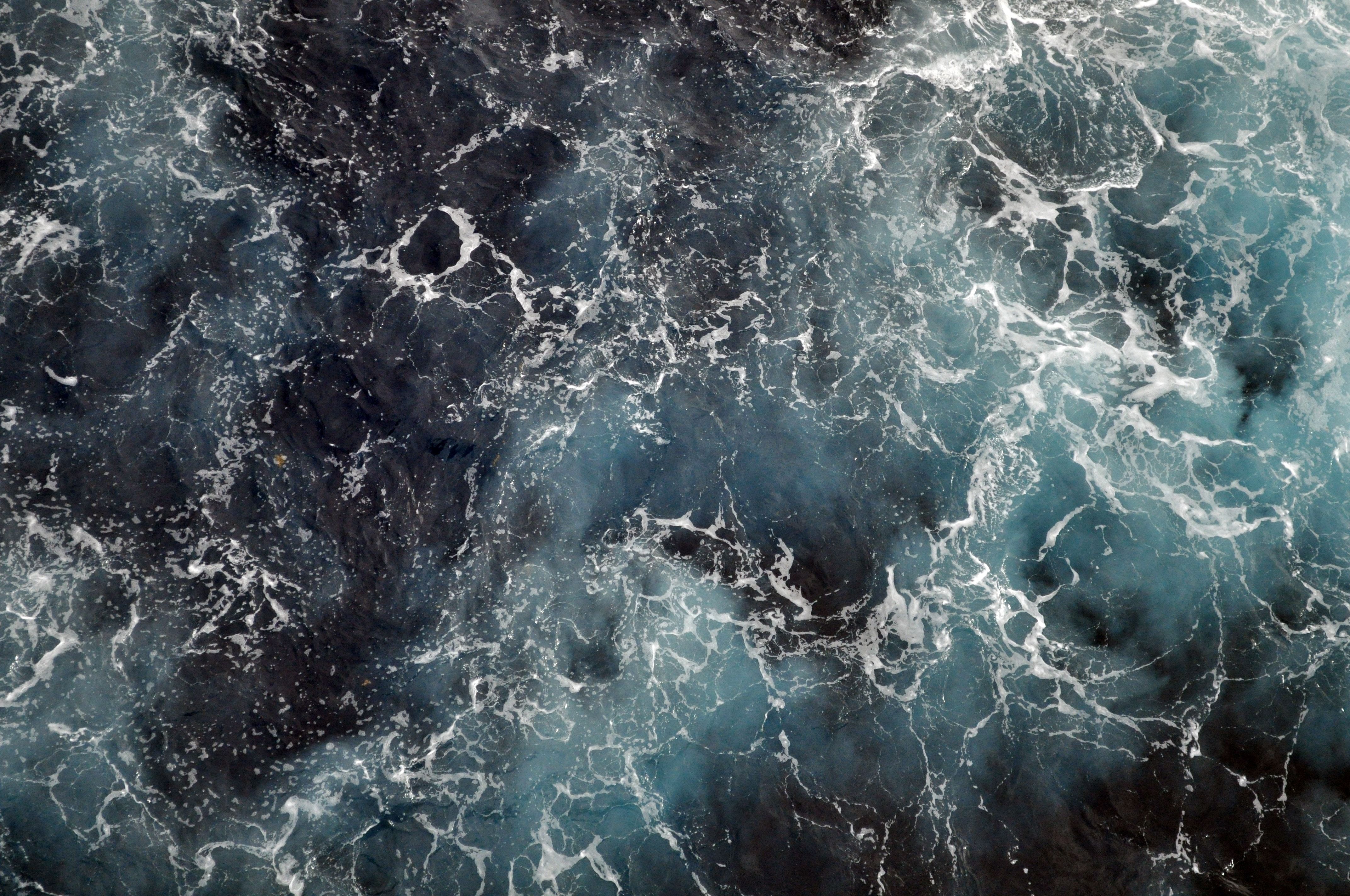Onde oceaniche vista dall'alto, 4288x2848 4K Ultra HD, Smart TV 4K