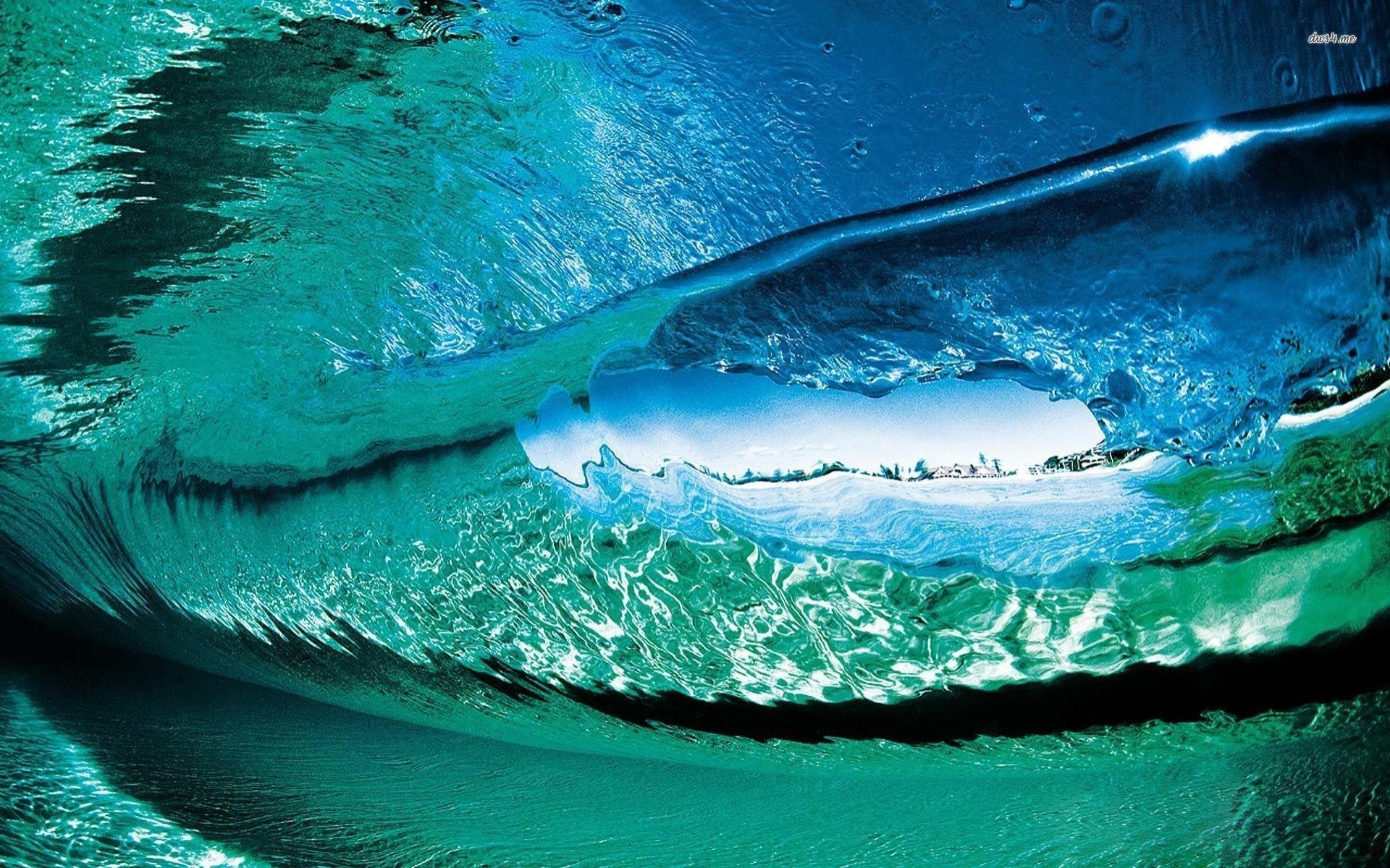 Onda oceano turchese vista interna, 1920x1200 Full HD+, Laptop