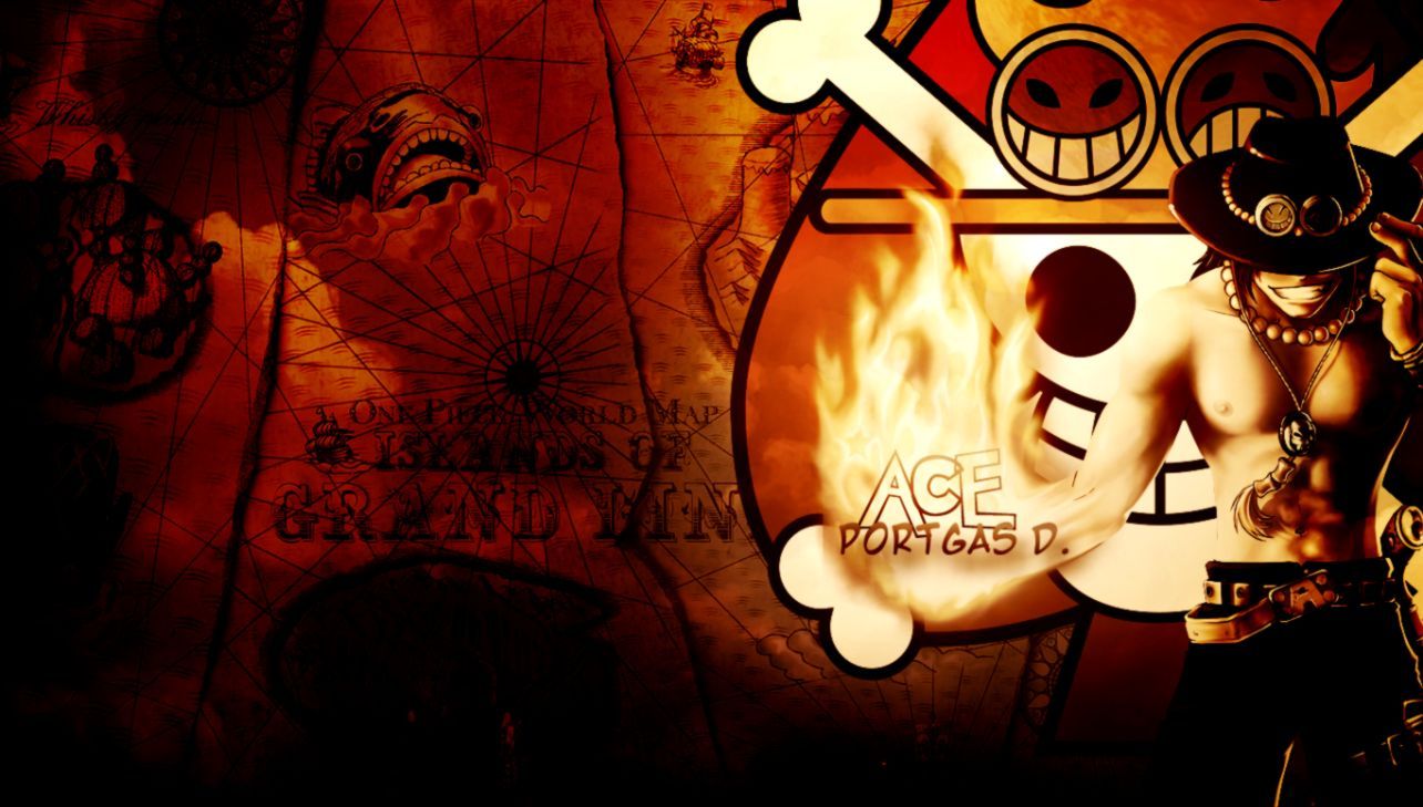 Ace Portgas D. One Piece, 1284x729 720p, PC