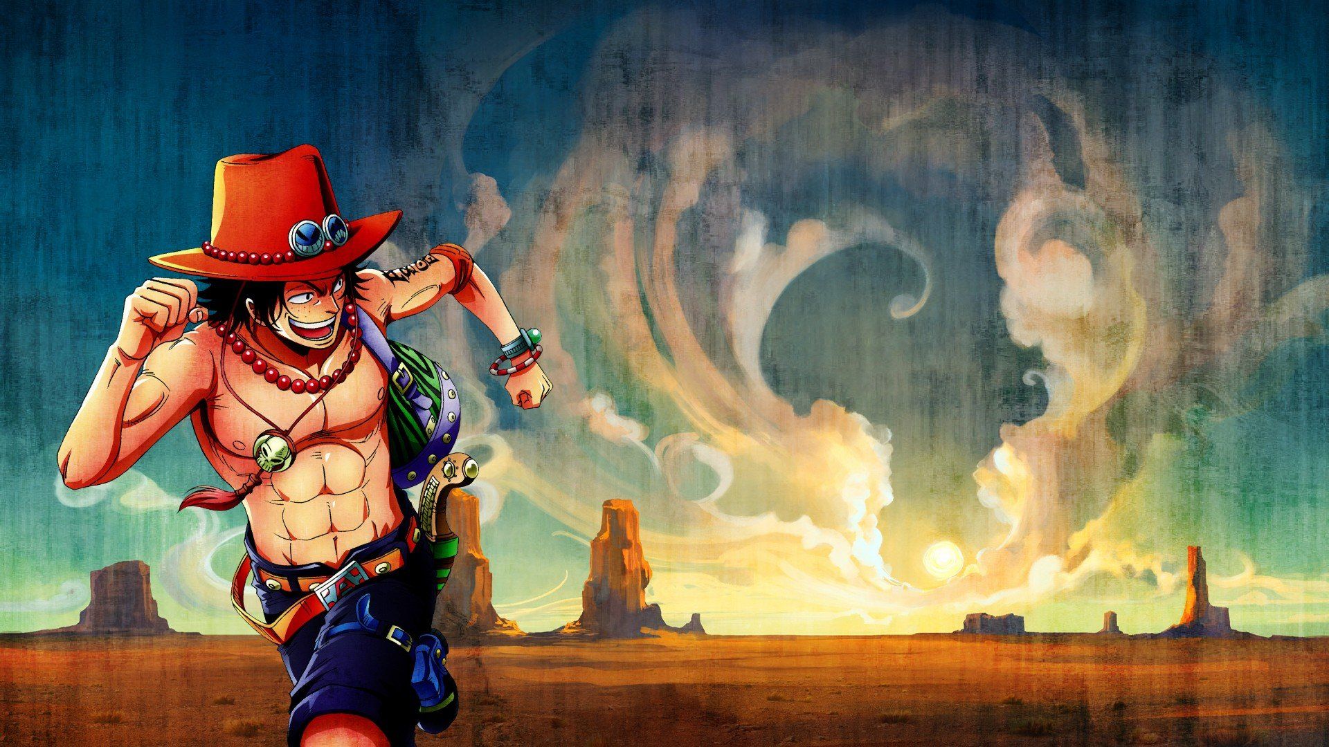 Portgas D. Ace, One Piece, 1920x1080 Full HD, Desktop