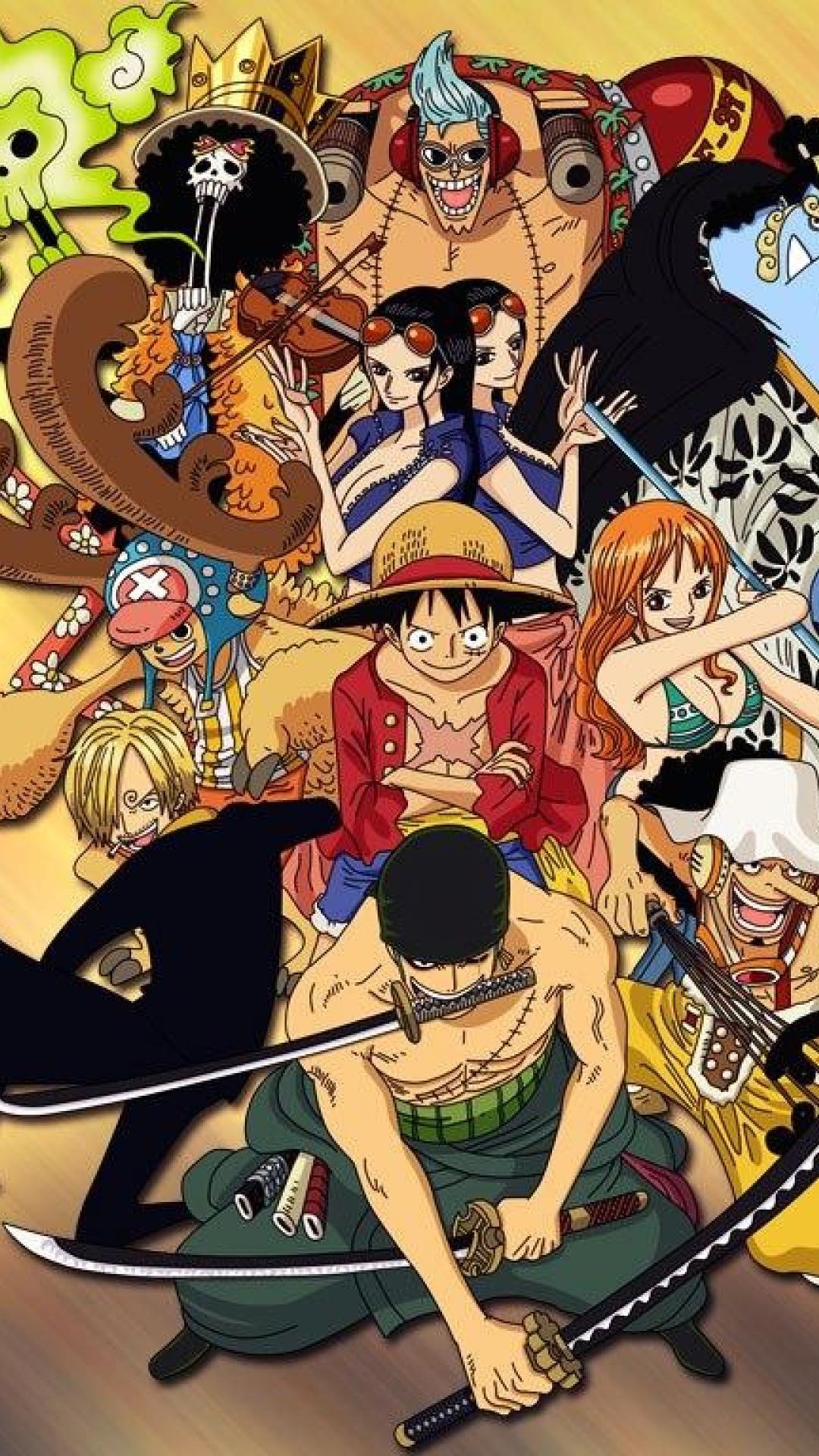 Ciurma Cappello di Paglia One Piece, 1080x1920 Verticale, Samsung Galaxy