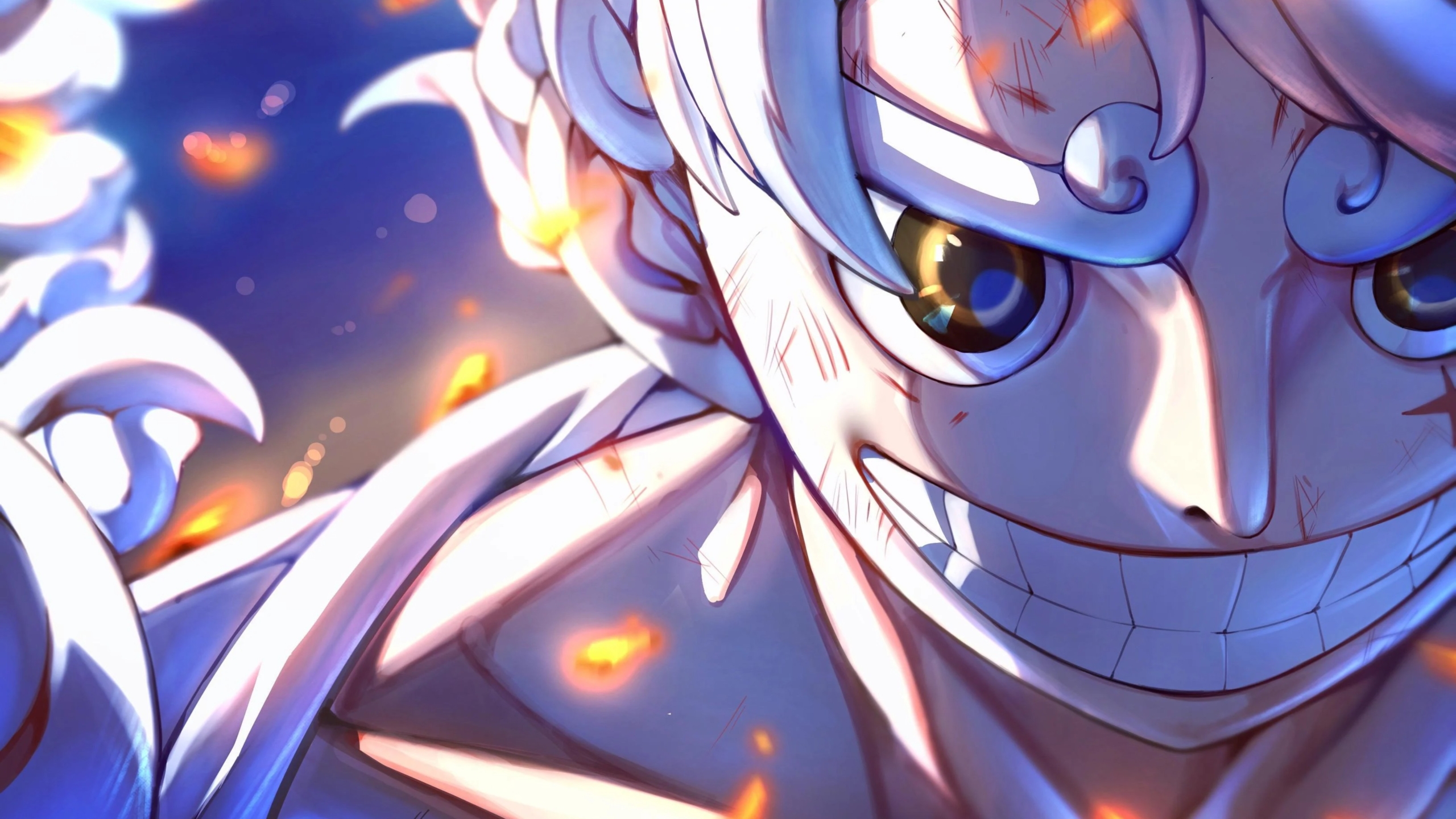 Luffy Gear 5 One Piece, 2560x1440 QHD, Monitor Gaming