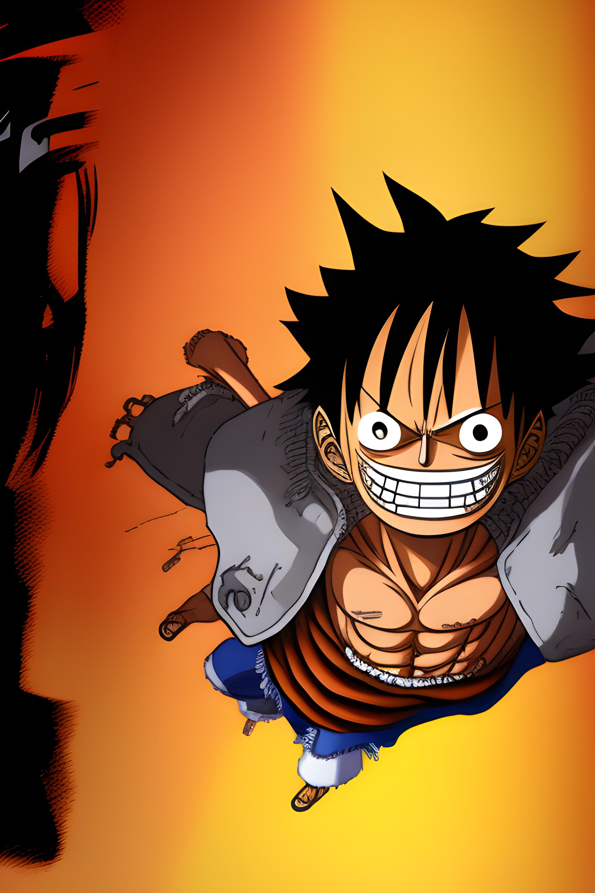 Luffy Gear 5 One Piece, 2048x3072 Verticale, POCO