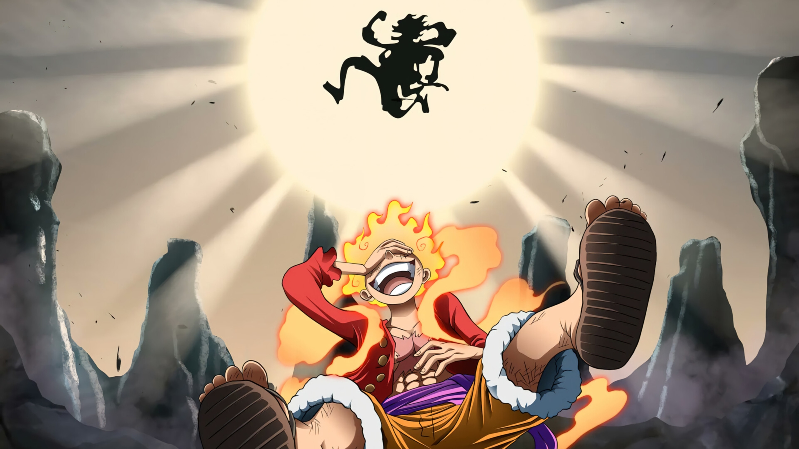 Luffy Gear 5 One Piece, 2560x1440 2K, Desktop