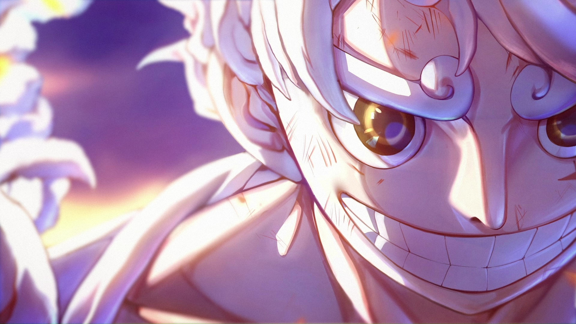 Luffy Gear 5 One Piece, 1920x1080 Full HD 1080p, PC Desktop