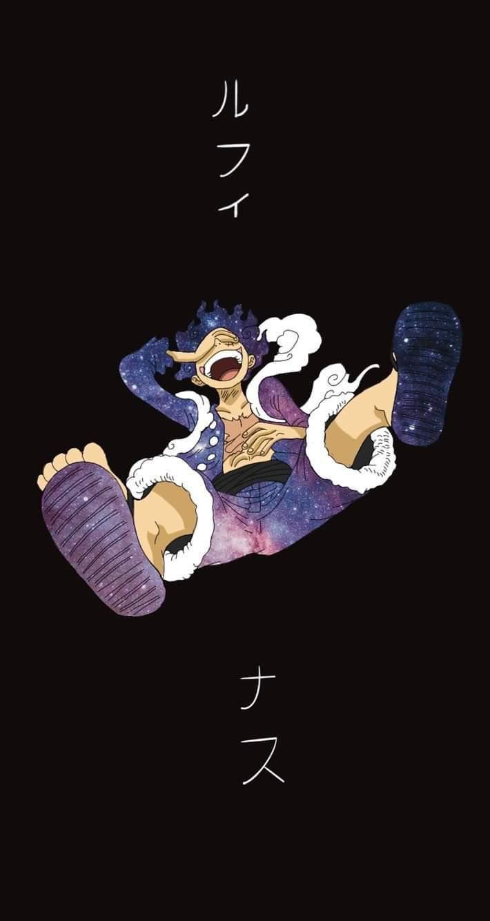 Luffy Gear 5 galassia, 710x1334 Full HD Verticale, iPhone
