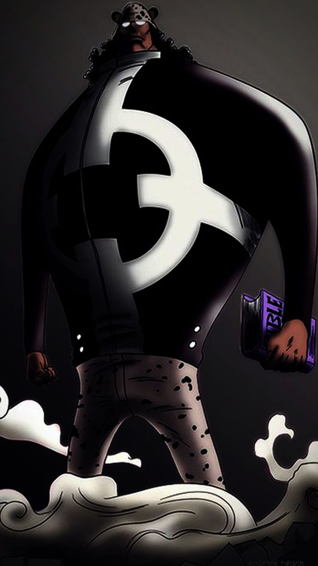 Bartholomew Kuma One Piece, anime pirati, 1080x1920 Verticale, Telefono