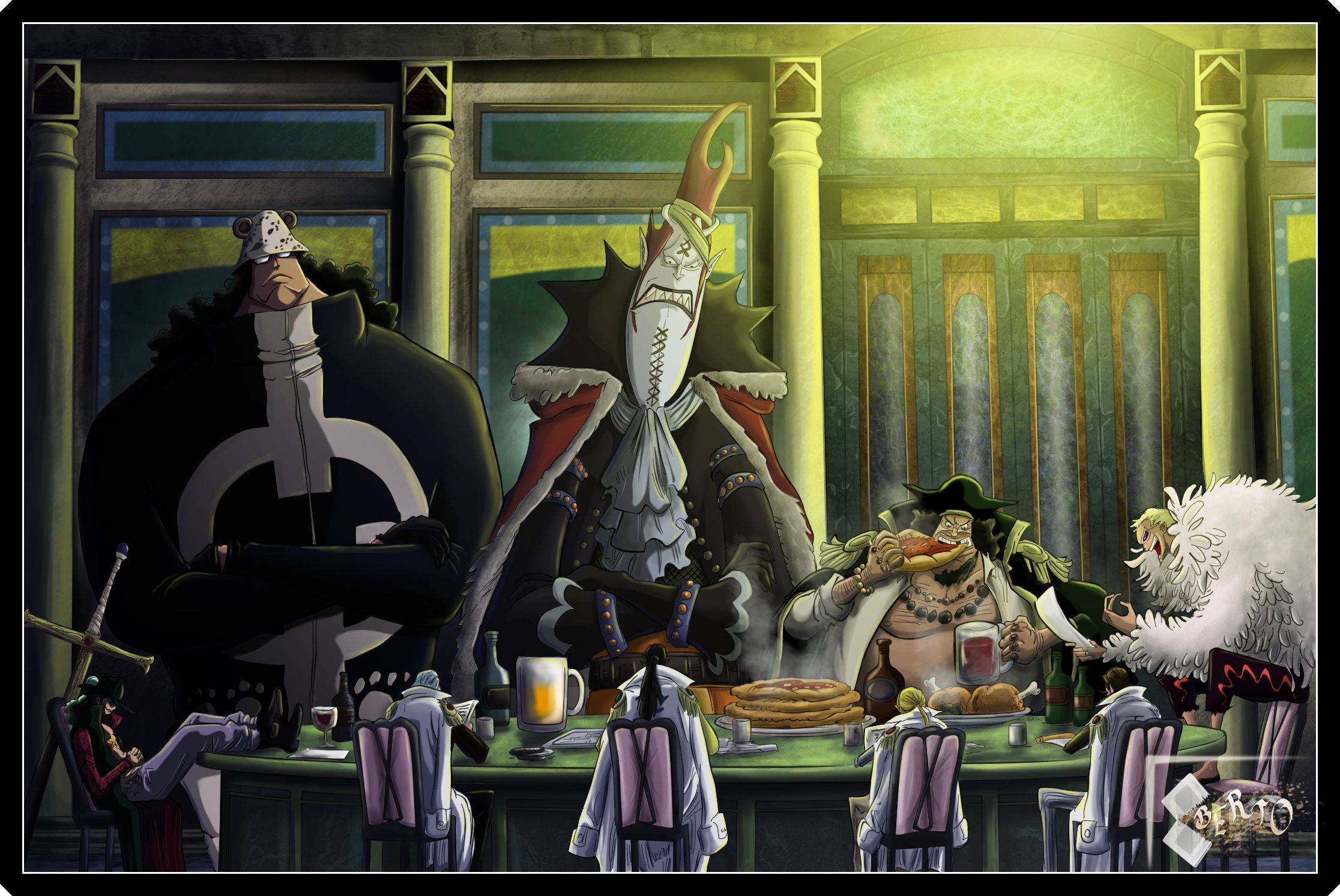 Kuma e Ivankov One Piece, 1280x720 720p, Laptop