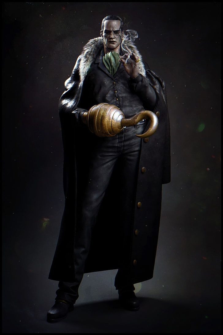 Roronoa Zoro bianco e nero, spadaccino, 1350x2400 Full HD Verticale, iPhone