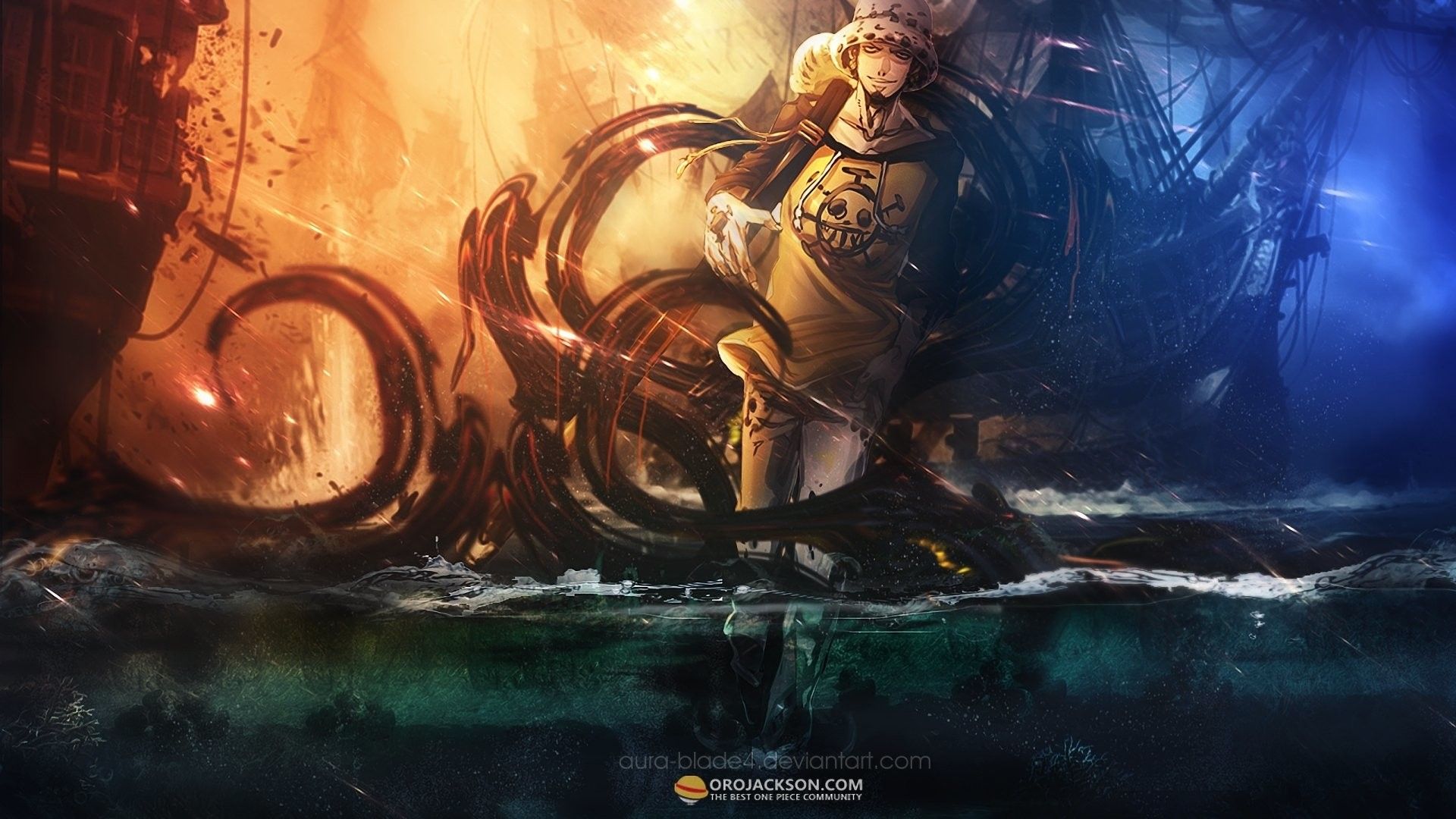 Trafalgar Law One Piece mare, 1920x1080 1080p, PC
