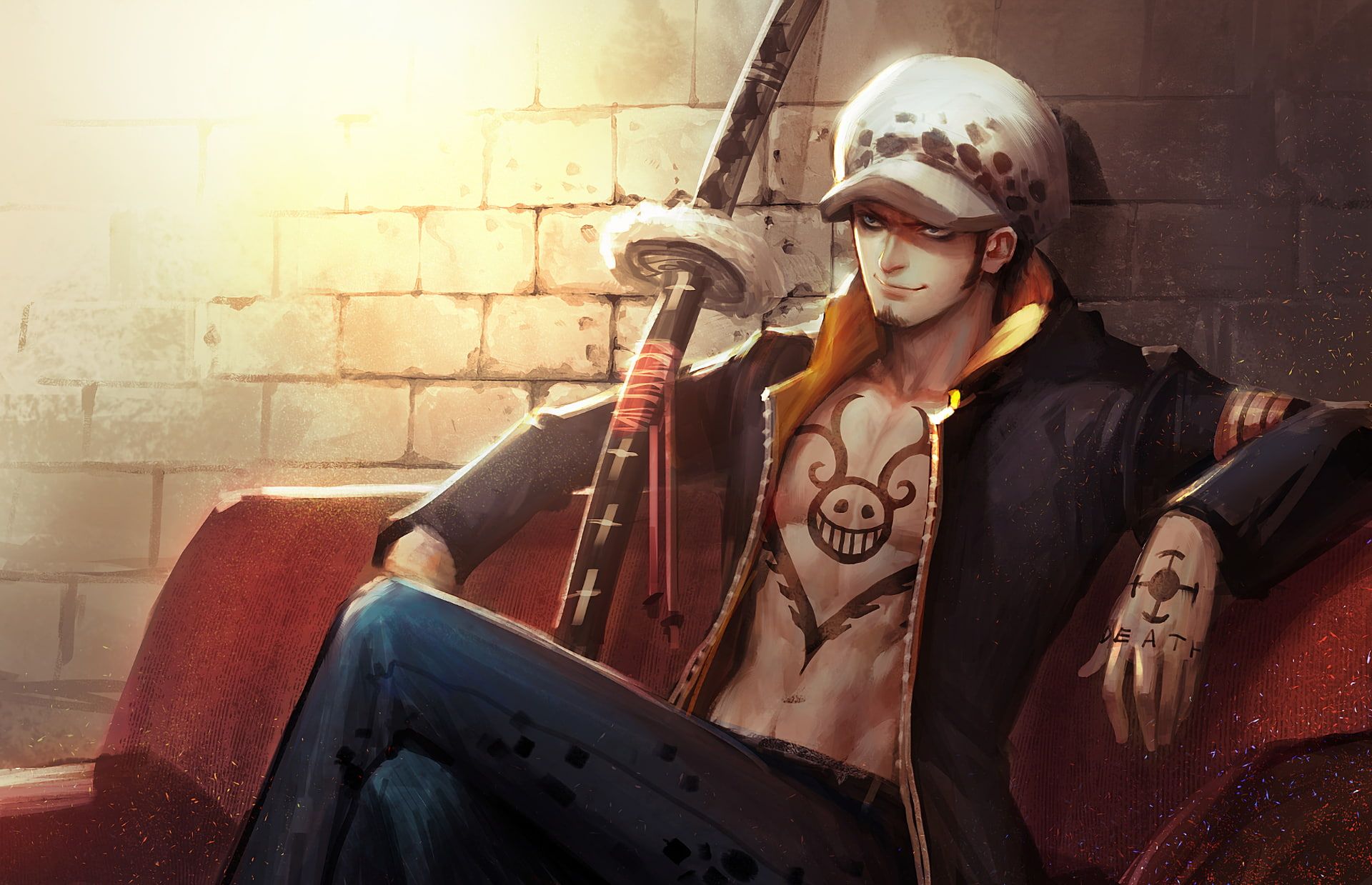 Trafalgar Law, One Piece, 1920x1239 WUXGA, PC Desktop