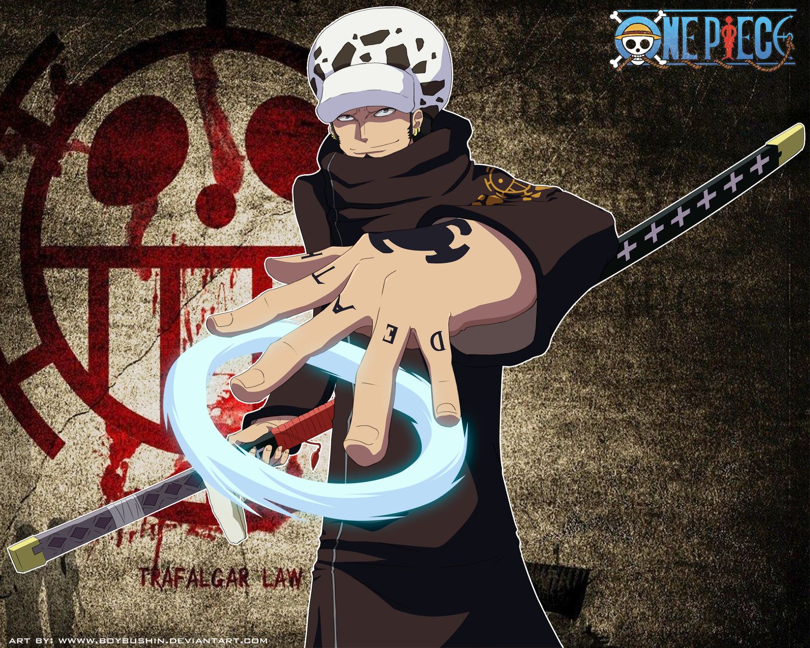 Trafalgar Law, One Piece, 732x1460 Full HD Verticale, Samsung Galaxy