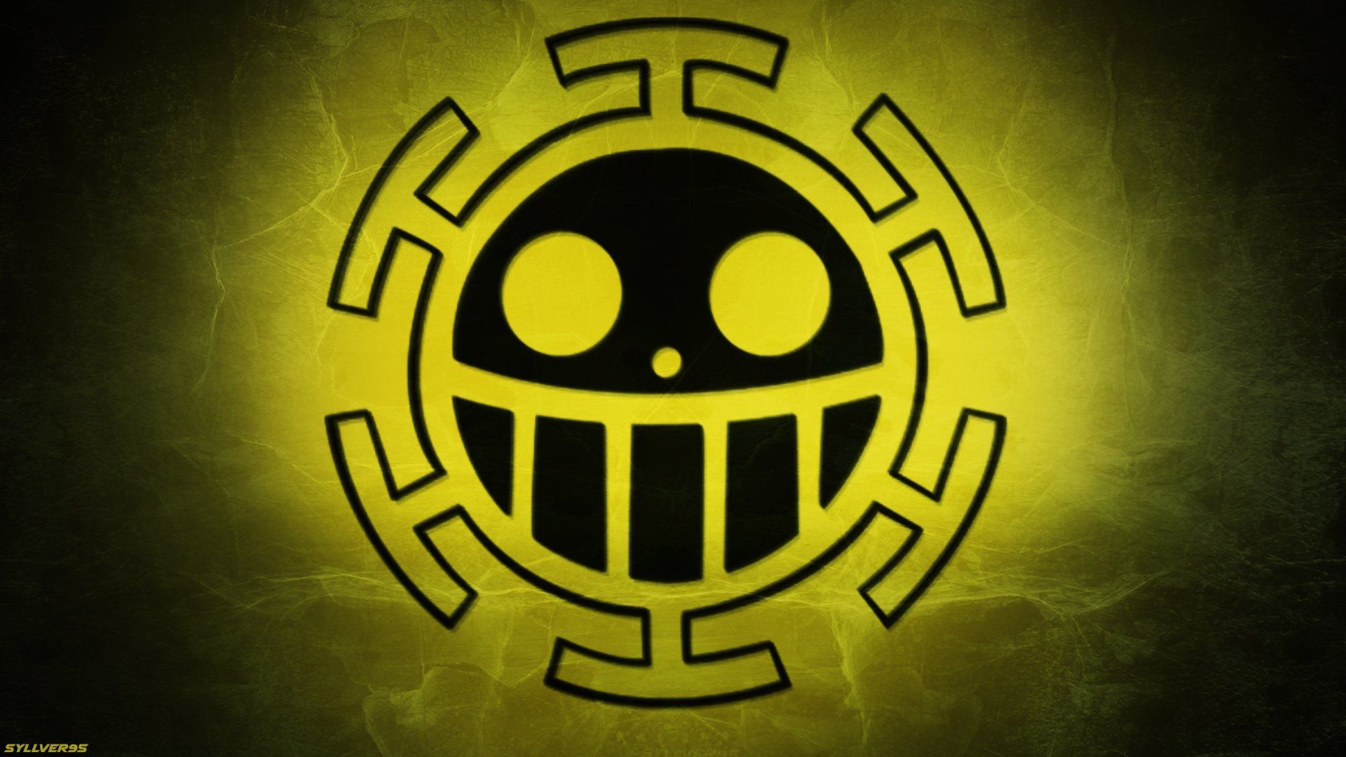 Simbolo Trafalgar Law giallo, 1920x1080 Full HD 1080p, PC Desktop