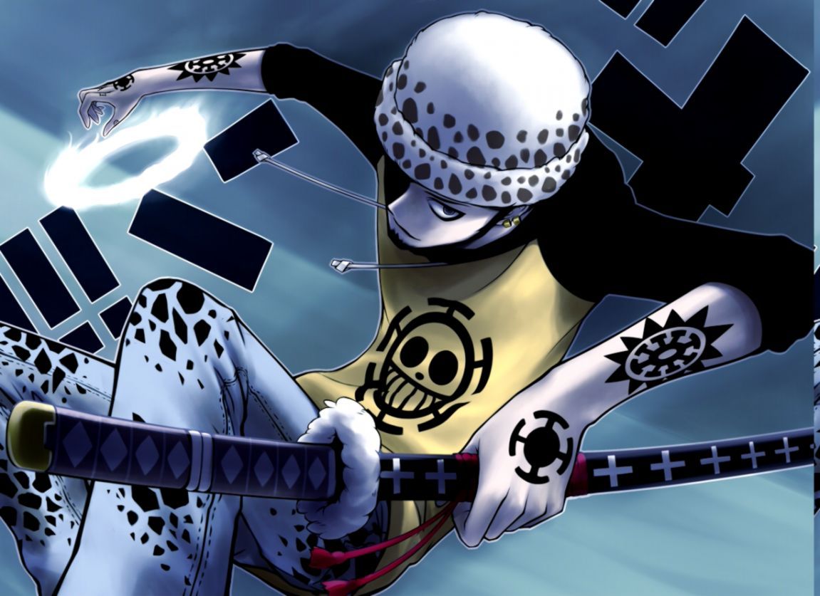 Trafalgar Law con katana, One Piece, 1151x837 HD, Laptop