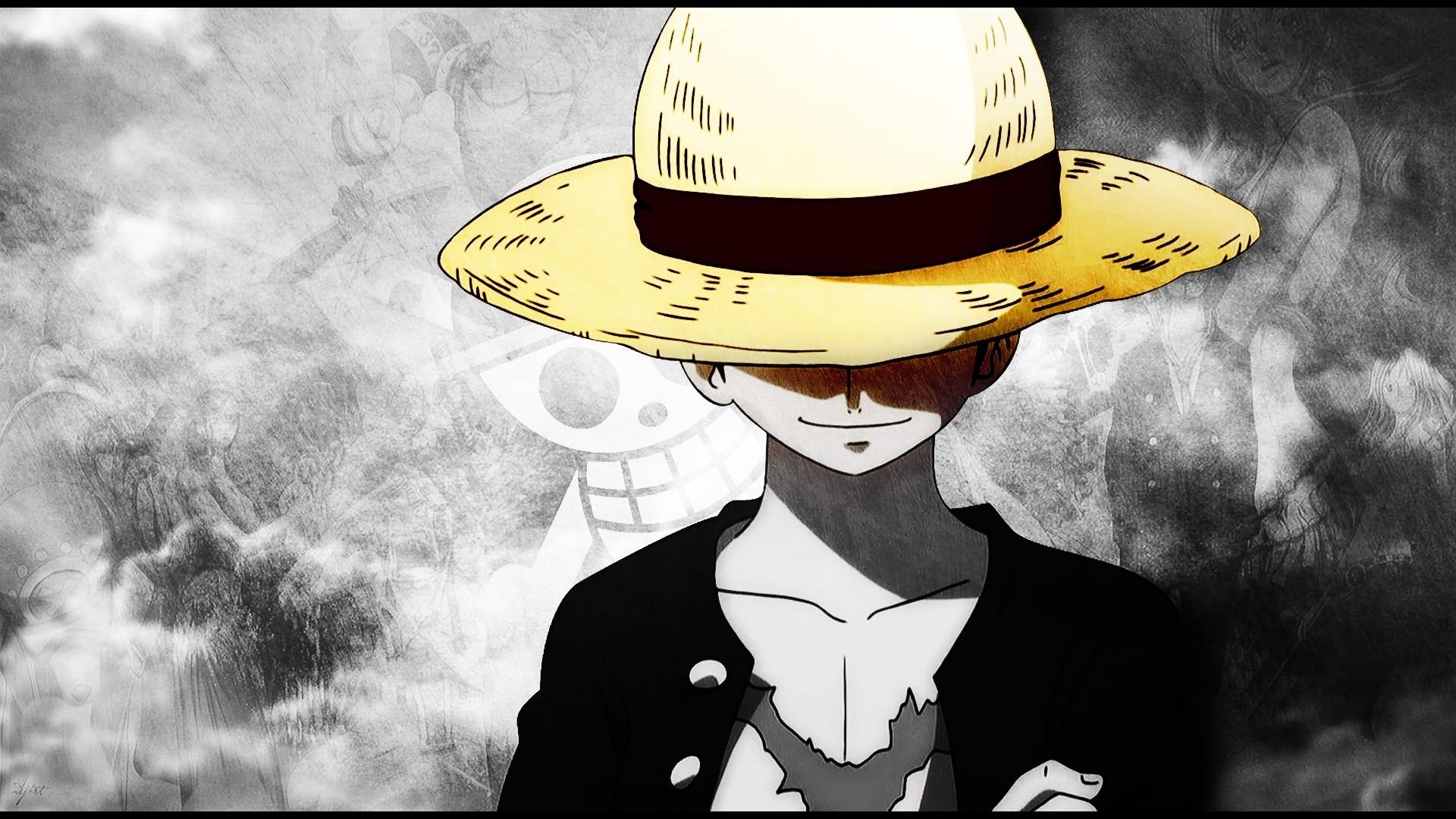 Luffy One Piece cappello paglia, 1920x1080 Full HD, Desktop