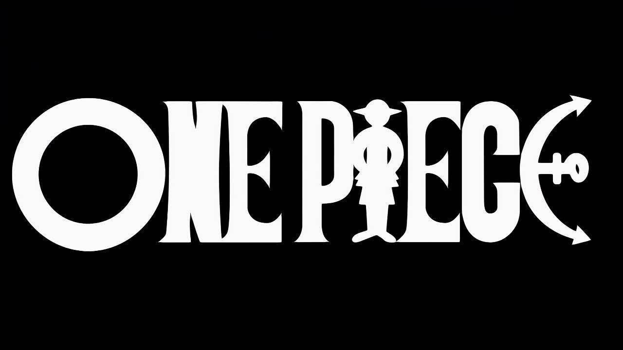 Logo One Piece bianco nero, 1280x720 720p, Laptop