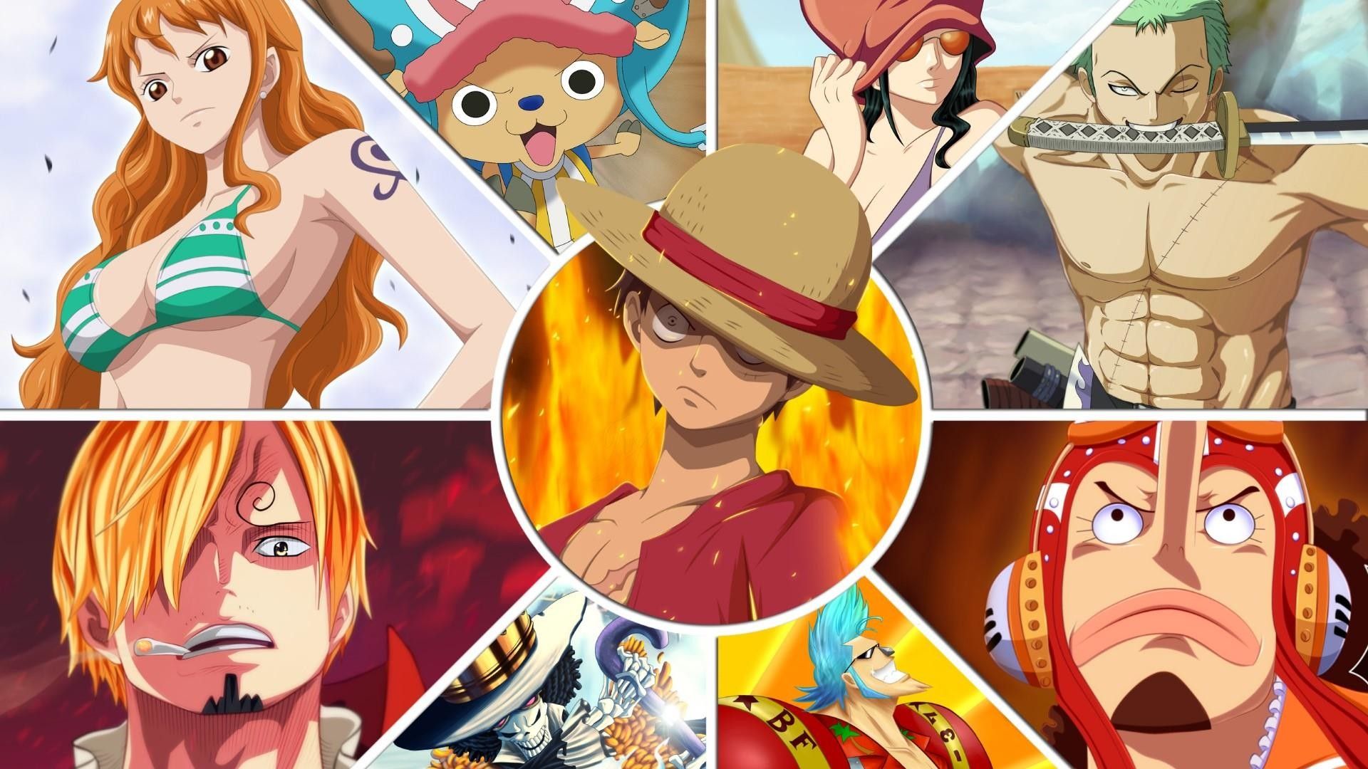 Luffy One Piece sorridente, 1920x1200 Full HD+, PC Desktop