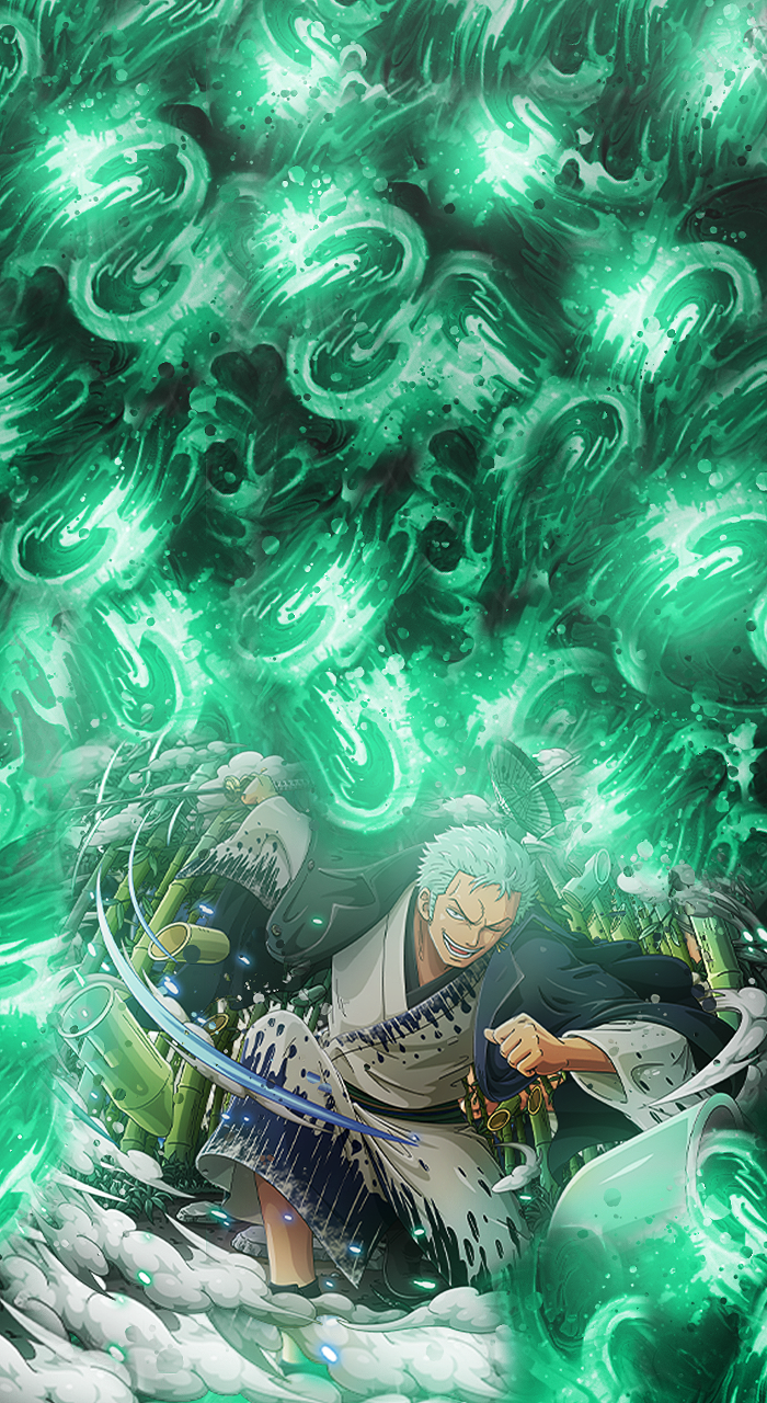 Zoro One Piece spade verde, Eiichiro Oda, 700x1280 Full HD Verticale, Smartphone