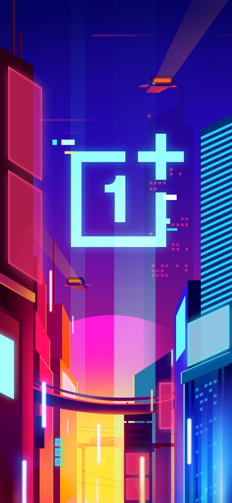 astronauta spaziale logo OnePlus, 1080x2340 Verticale, Mobile