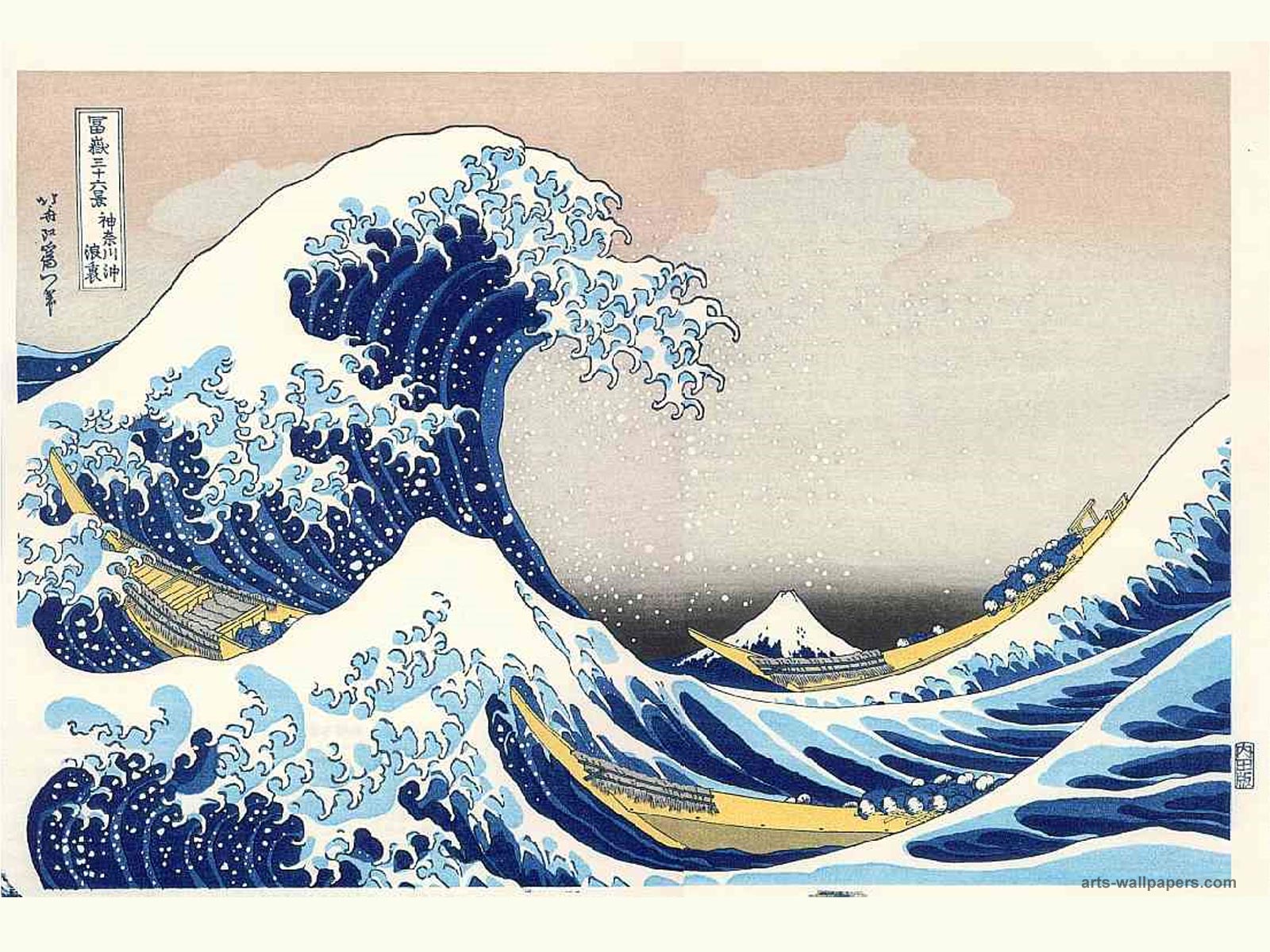 La grande onda di Kanagawa, 1600x1200 HD, PC