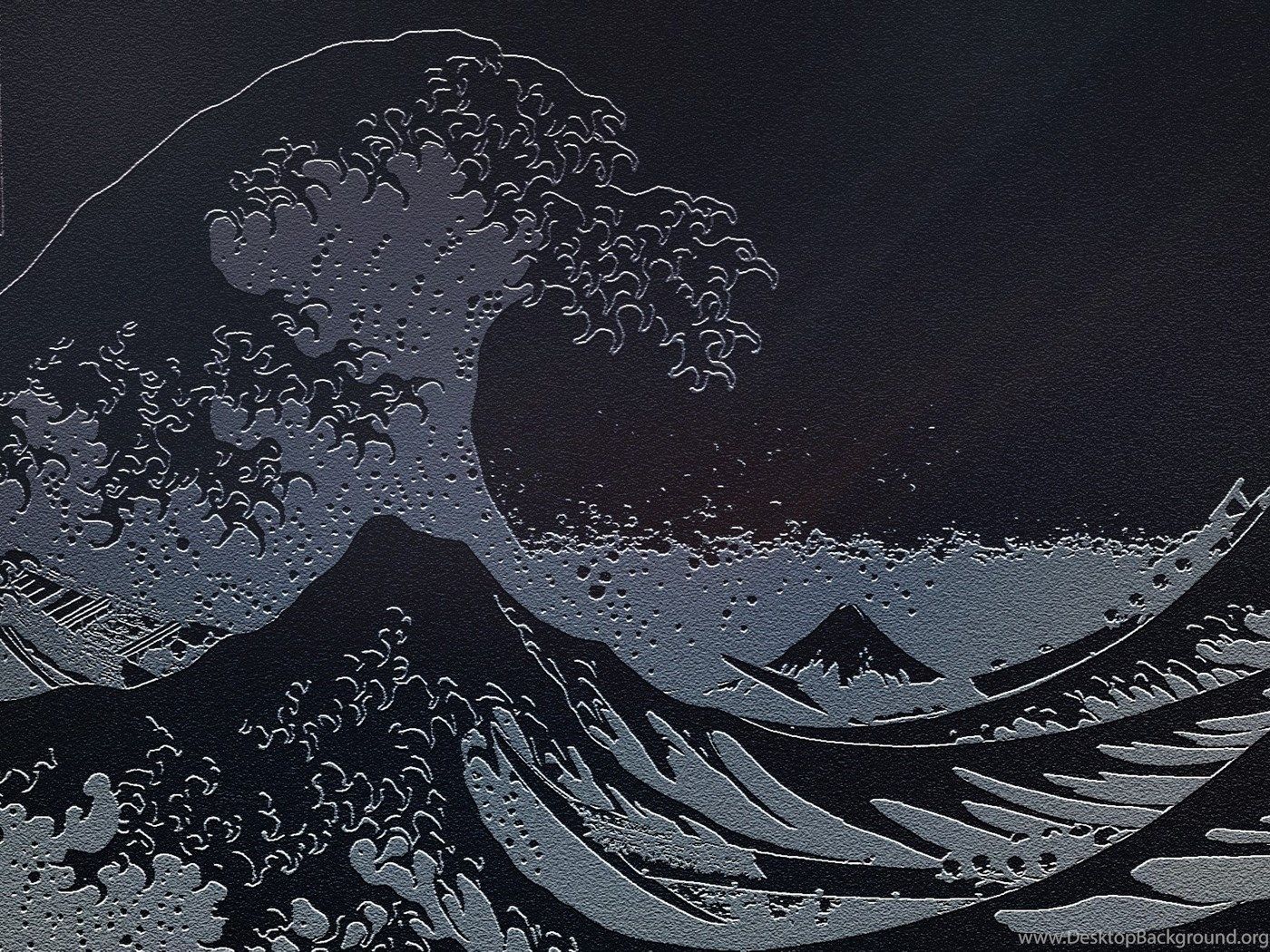 Grande onda di Kanagawa scolpita, 1400x1050 HD, Notebook Gaming