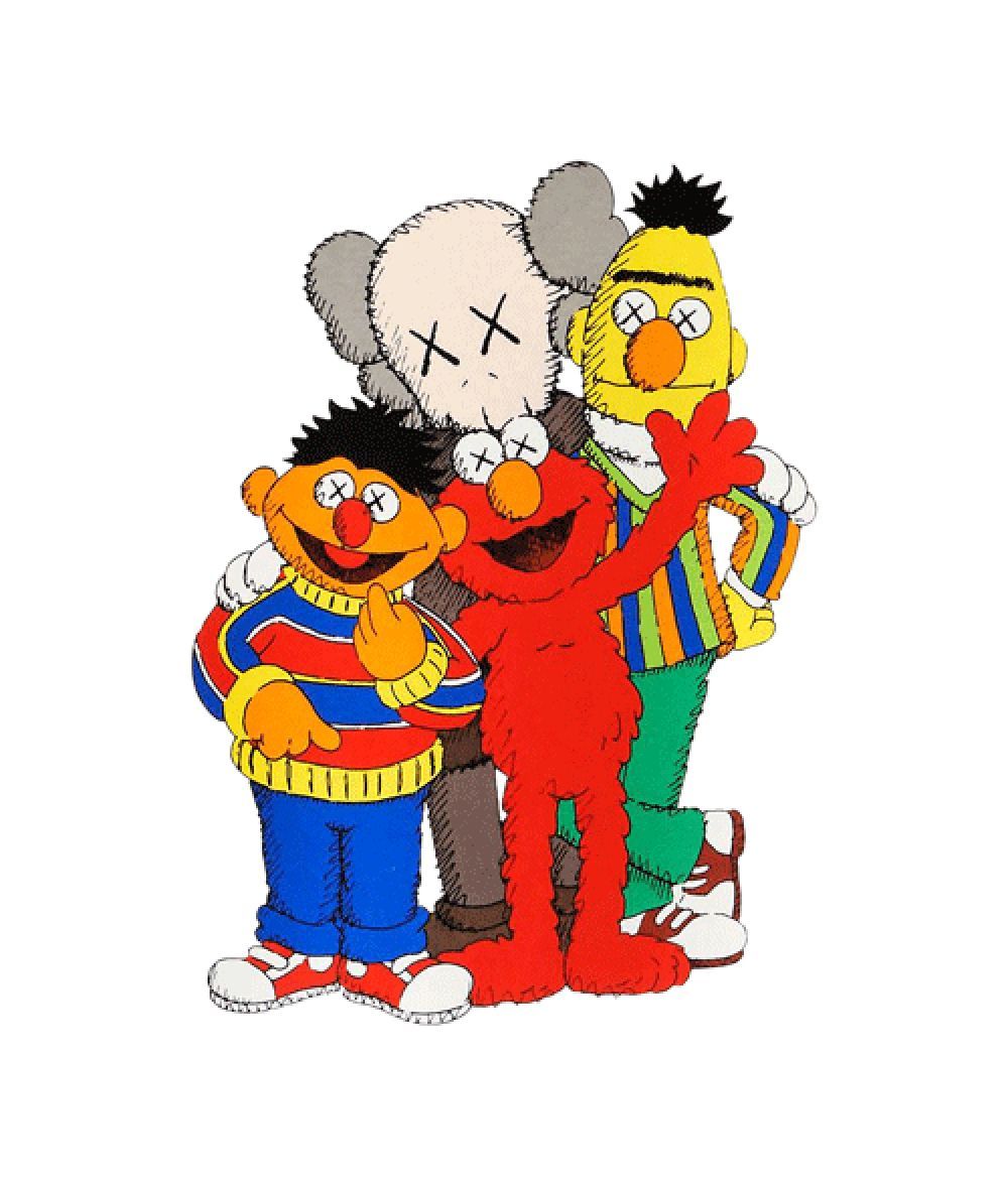 KAWS x Supreme, New York, 1000x1176 Full HD Verticale, iPhone
