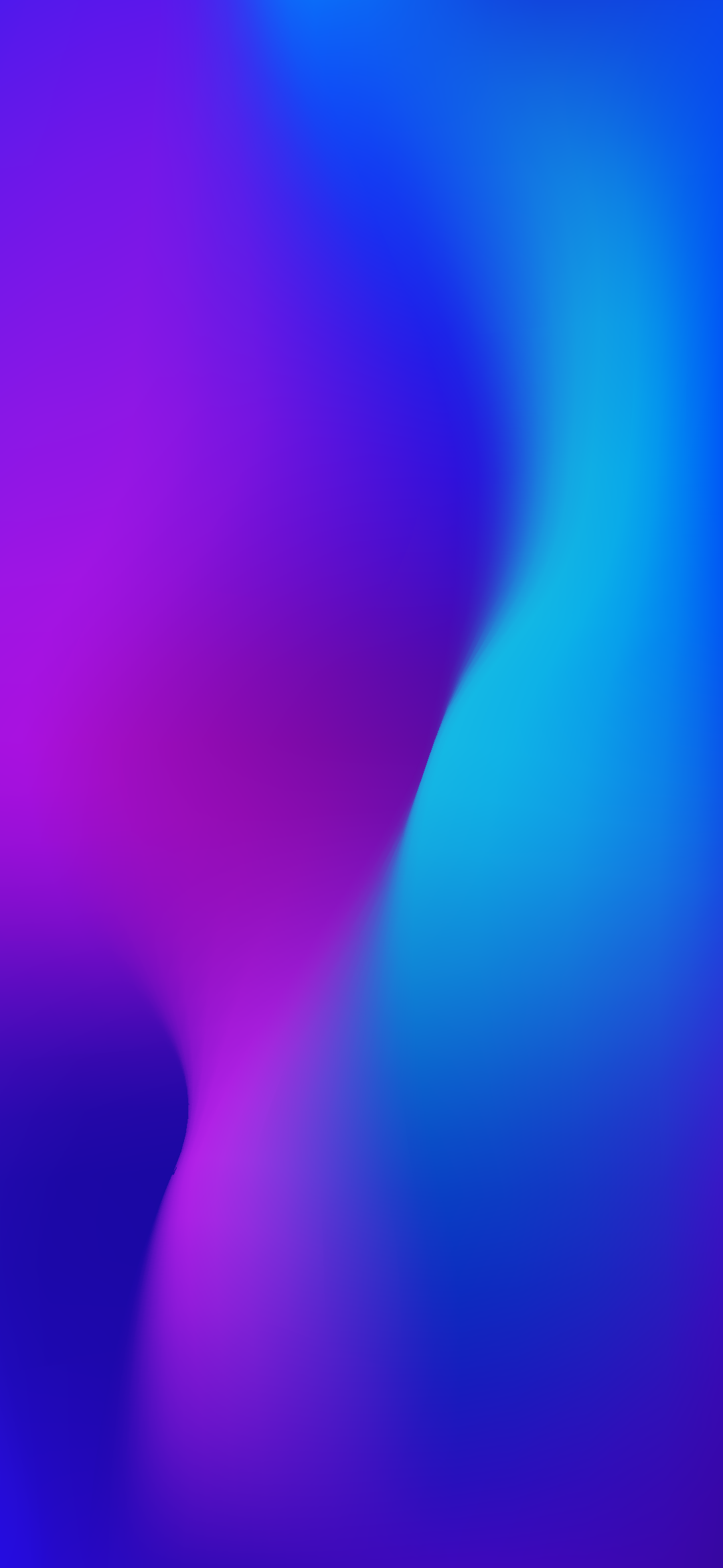 Sfondo astratto gradiente viola blu, 1080x2340 Verticale, Telefono