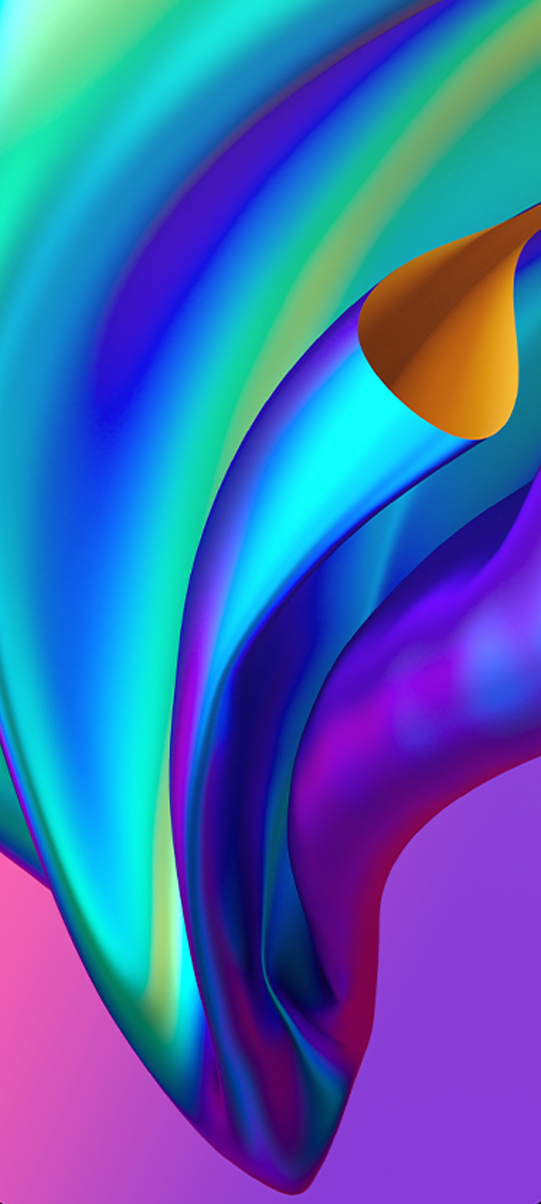 Onda astratta multicolore fluida, 1080x2400 Verticale, Mobile