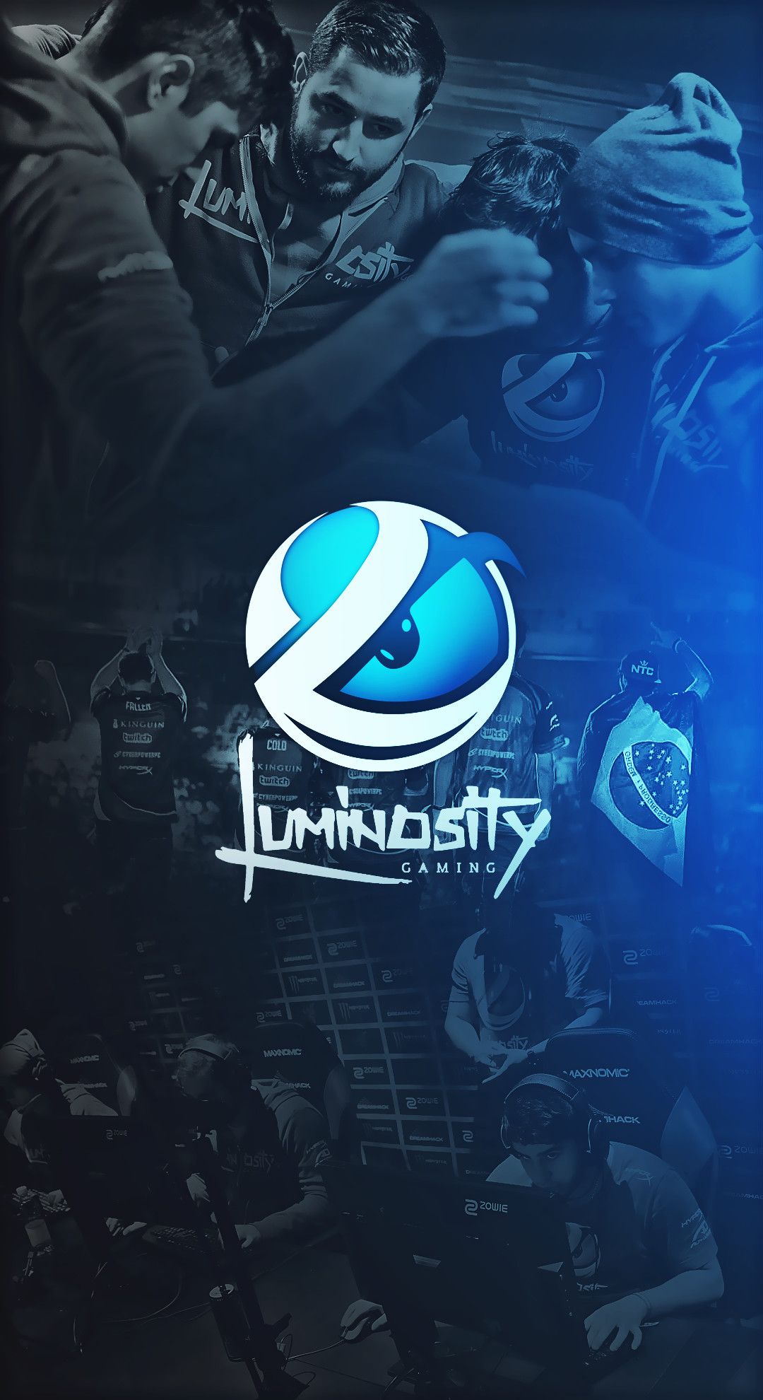 Logo OpTic Gaming neon, 2560x1440 2K, Monitor Gaming