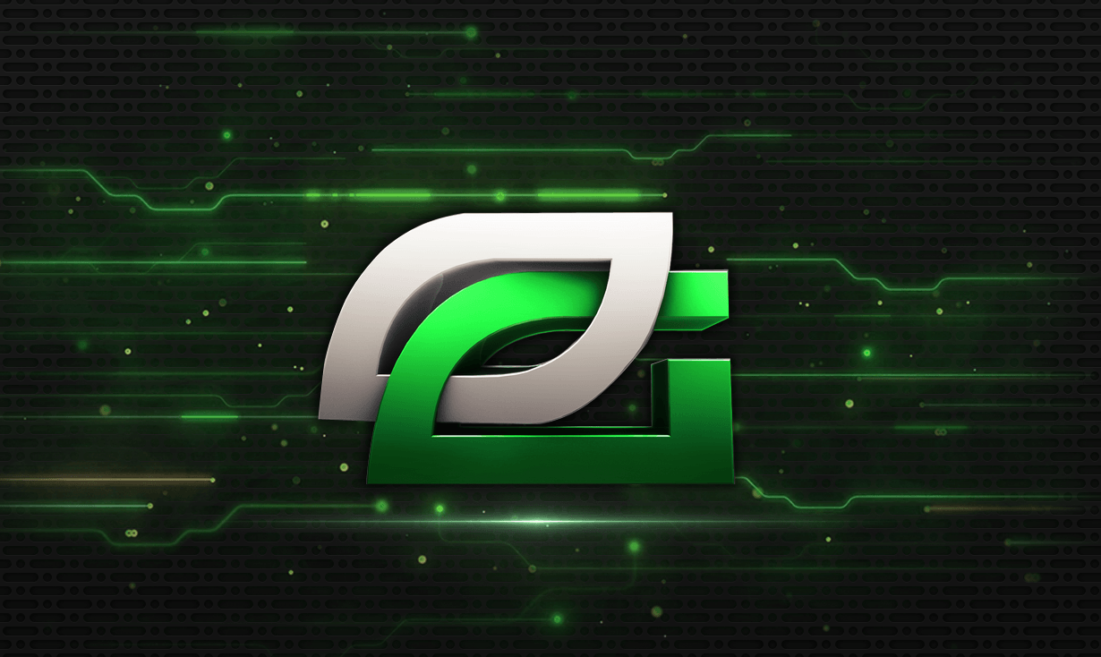 Logo OpTic Gaming verde, Call of Duty, 1230x734 HD, Laptop