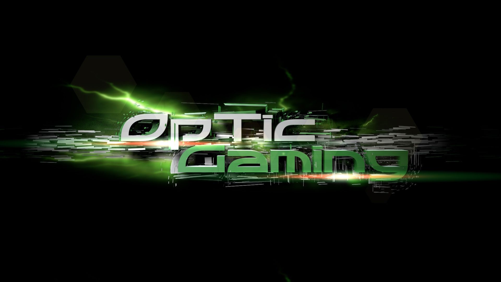 Logo OpTic Gaming verde, 2560x1440 2K, Desktop