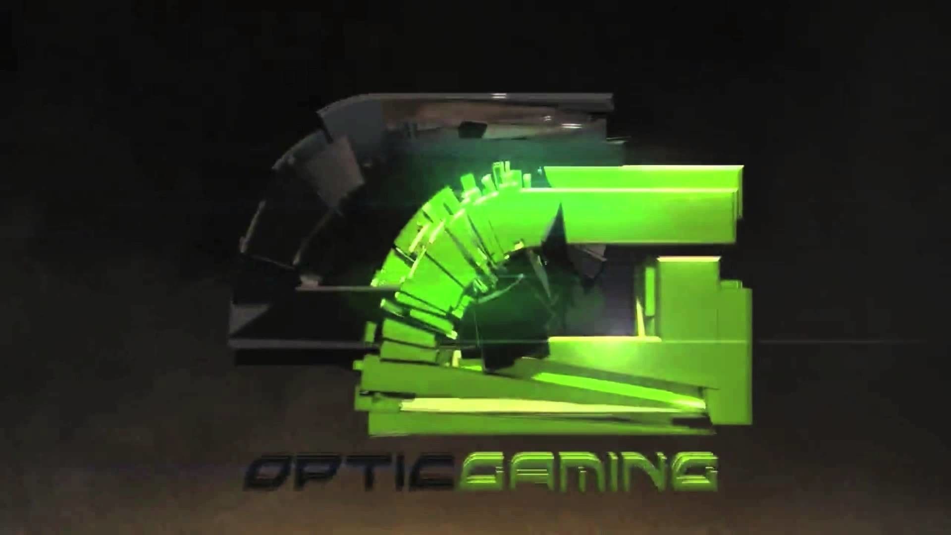 Logo OpTic Gaming verde nero, 1200x675 HD, PC Desktop