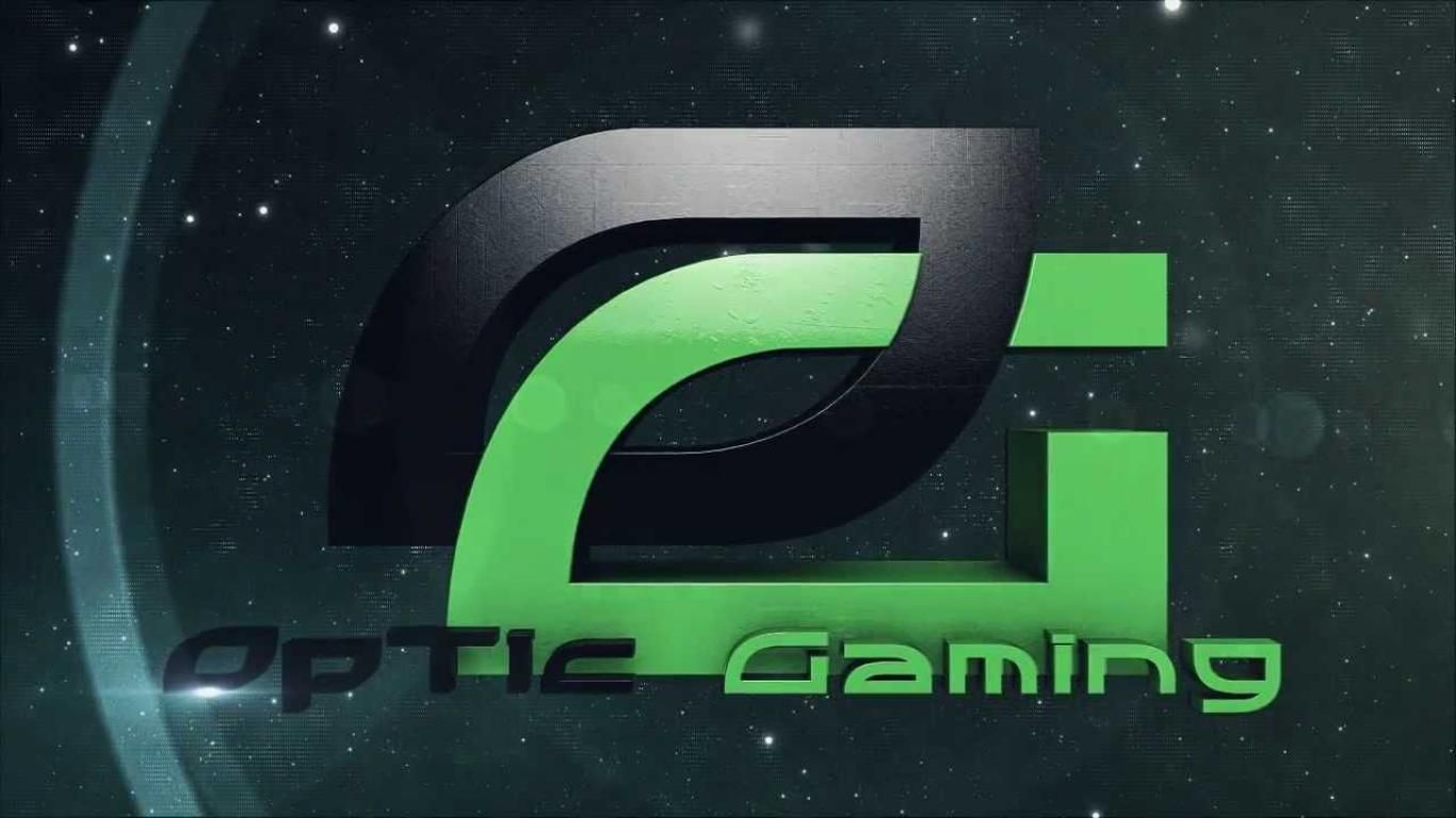 Logo OpTic Gaming verde, 1366x768 720p, iMac
